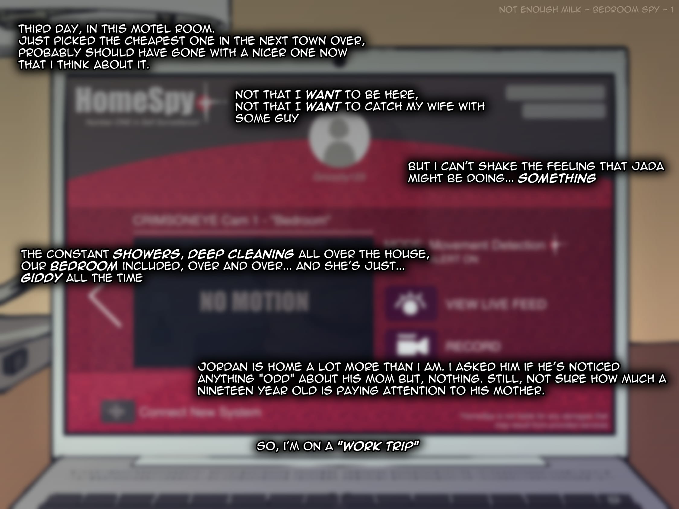 Bedroom Spy [NotEnoughMilk] Chapter 1 - Page 1