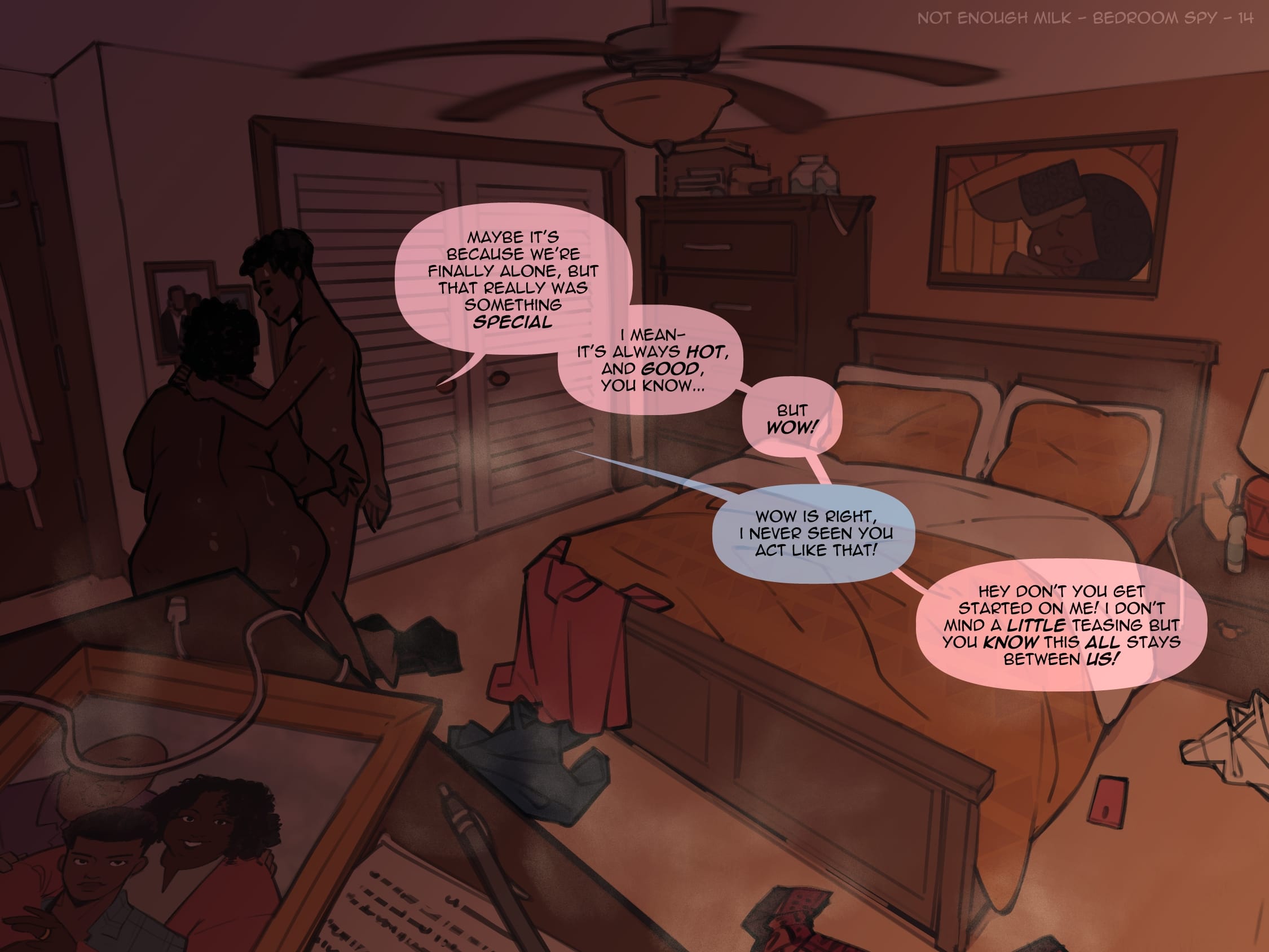 Bedroom Spy [NotEnoughMilk] Chapter 1 - Page 14