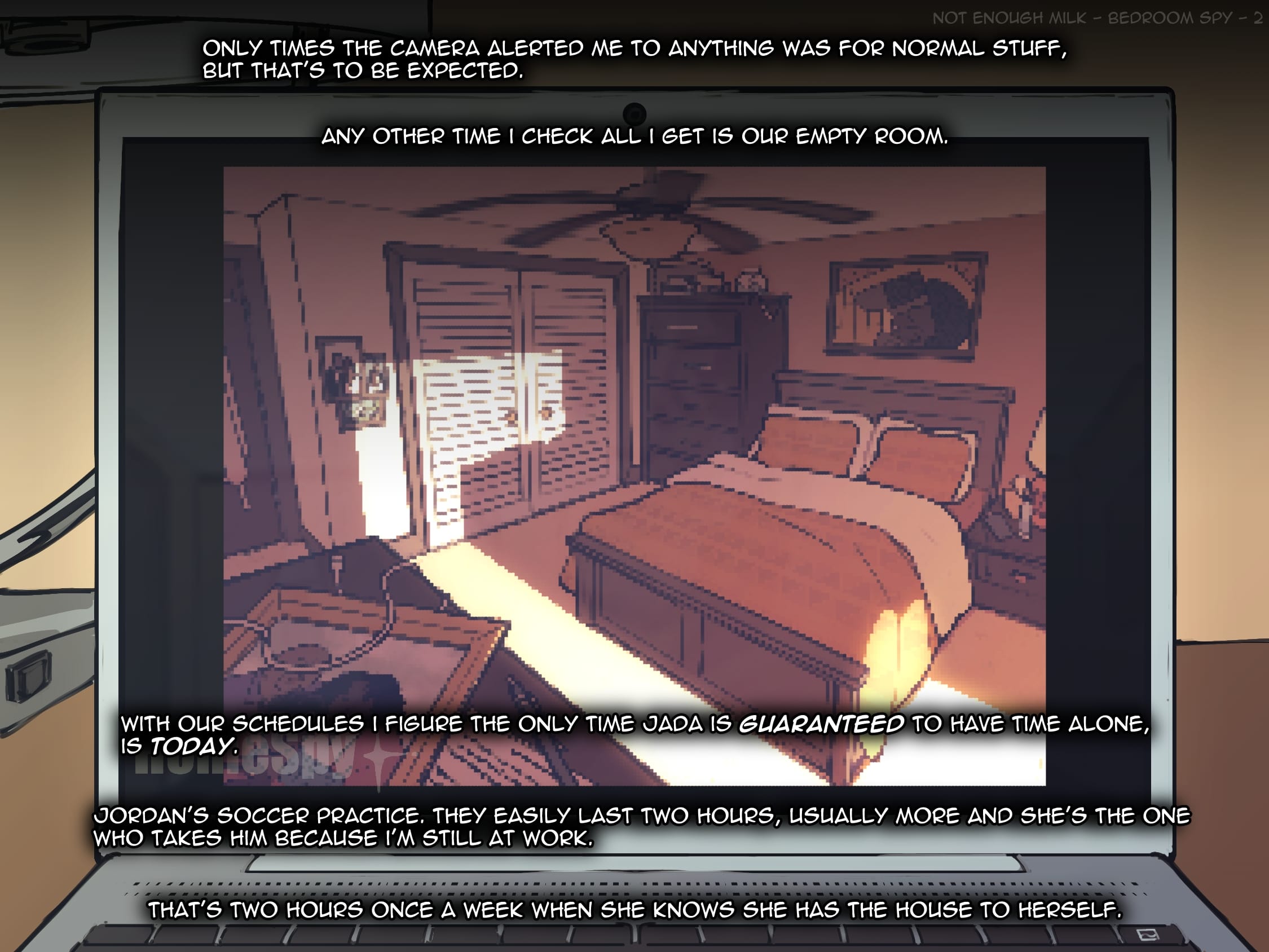 Bedroom Spy [NotEnoughMilk] Chapter 1 - Page 2