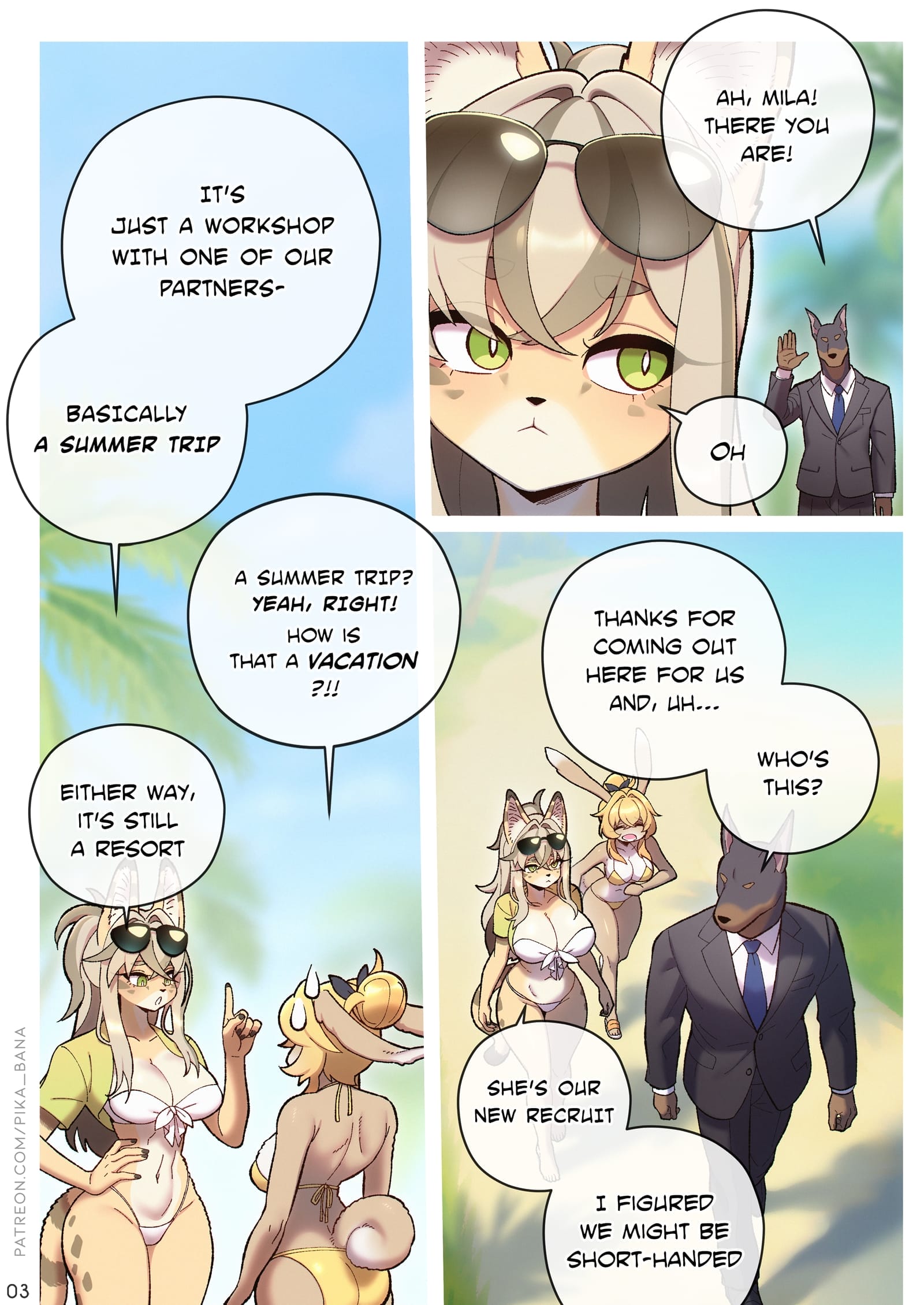 Summer Workcation [Strong Bana] Chapter 1 - Page 3