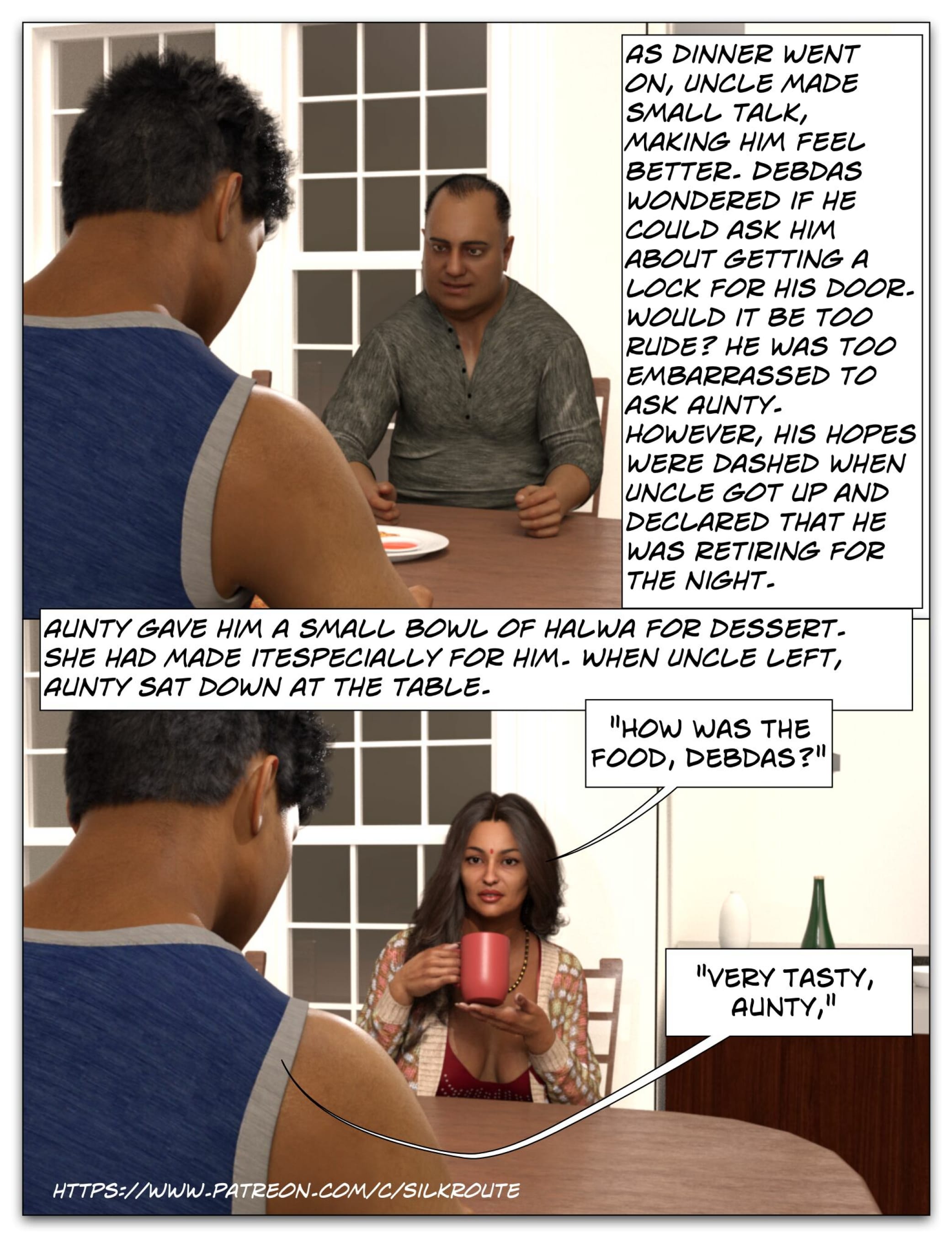 Aunty And Uncle [Silk Route | Ira Raman] Chapter 1 - Page 16
