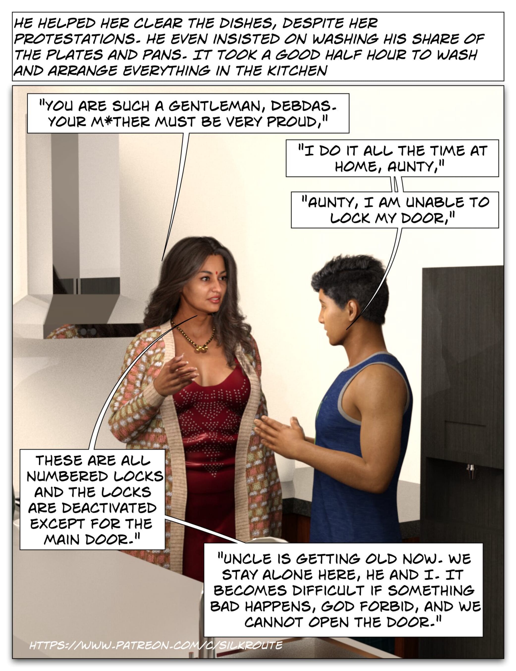 Aunty And Uncle [Silk Route | Ira Raman] Chapter 1 - Page 17