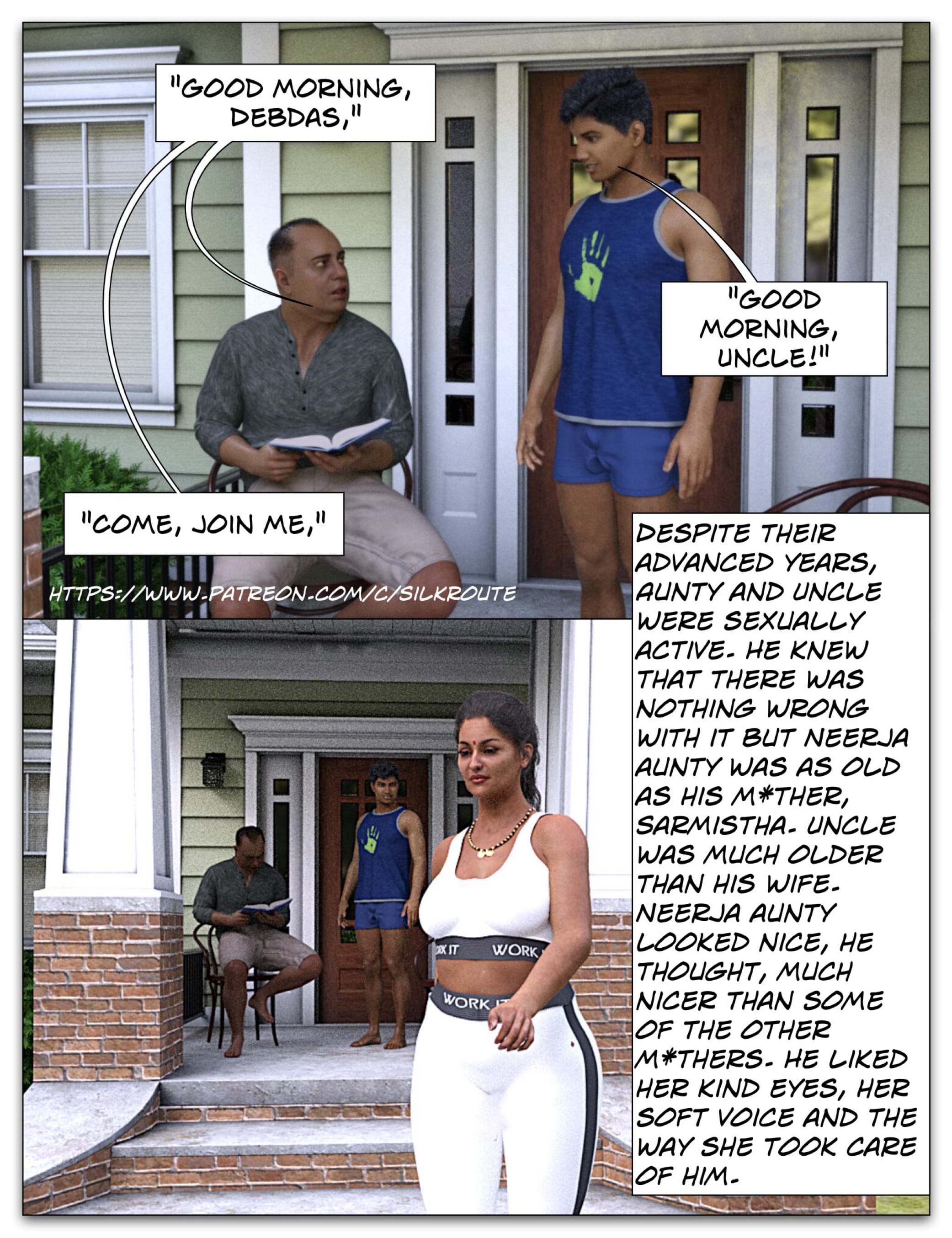 Aunty And Uncle [Silk Route | Ira Raman] Chapter 1 - Page 24