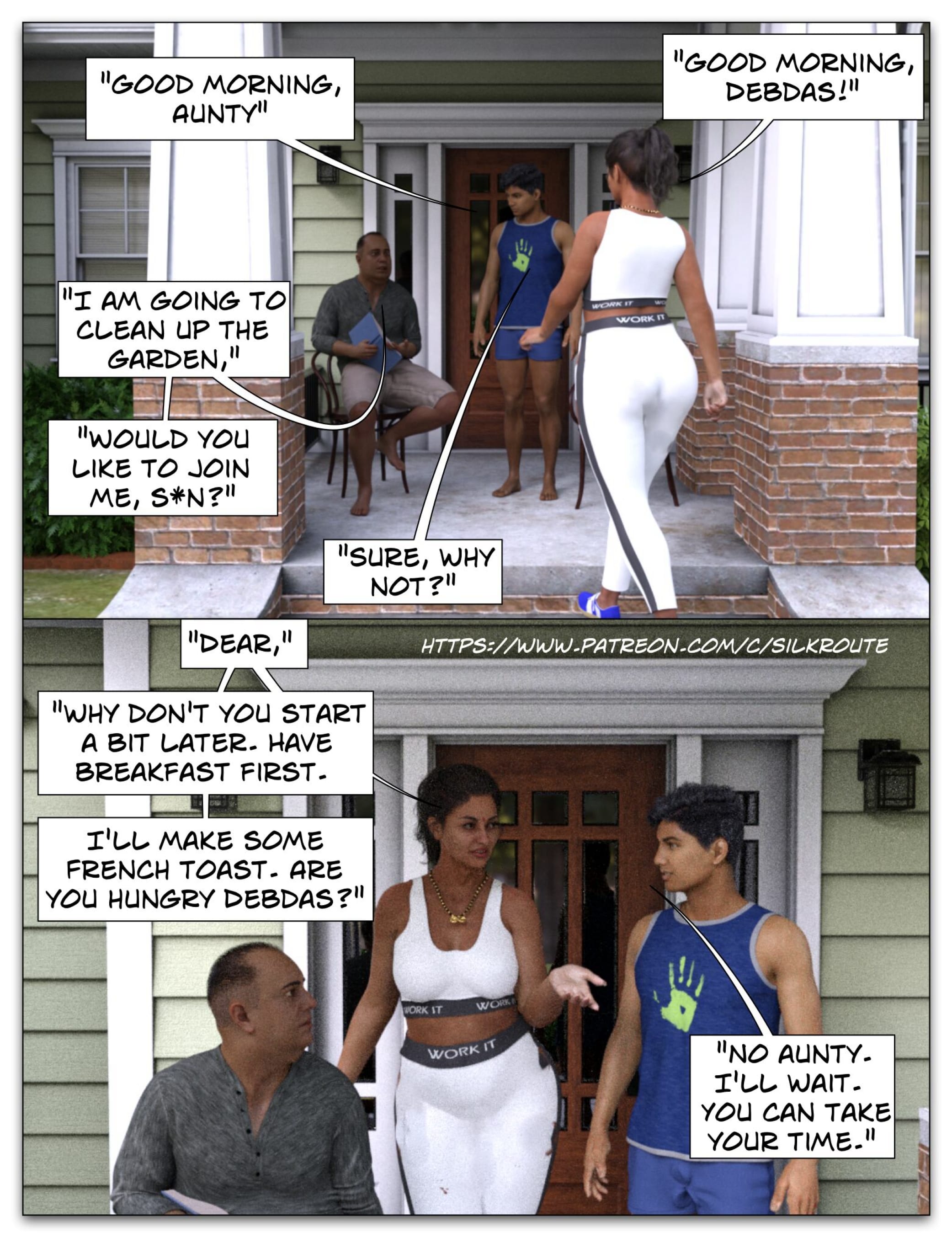 Aunty And Uncle [Silk Route | Ira Raman] Chapter 1 - Page 25