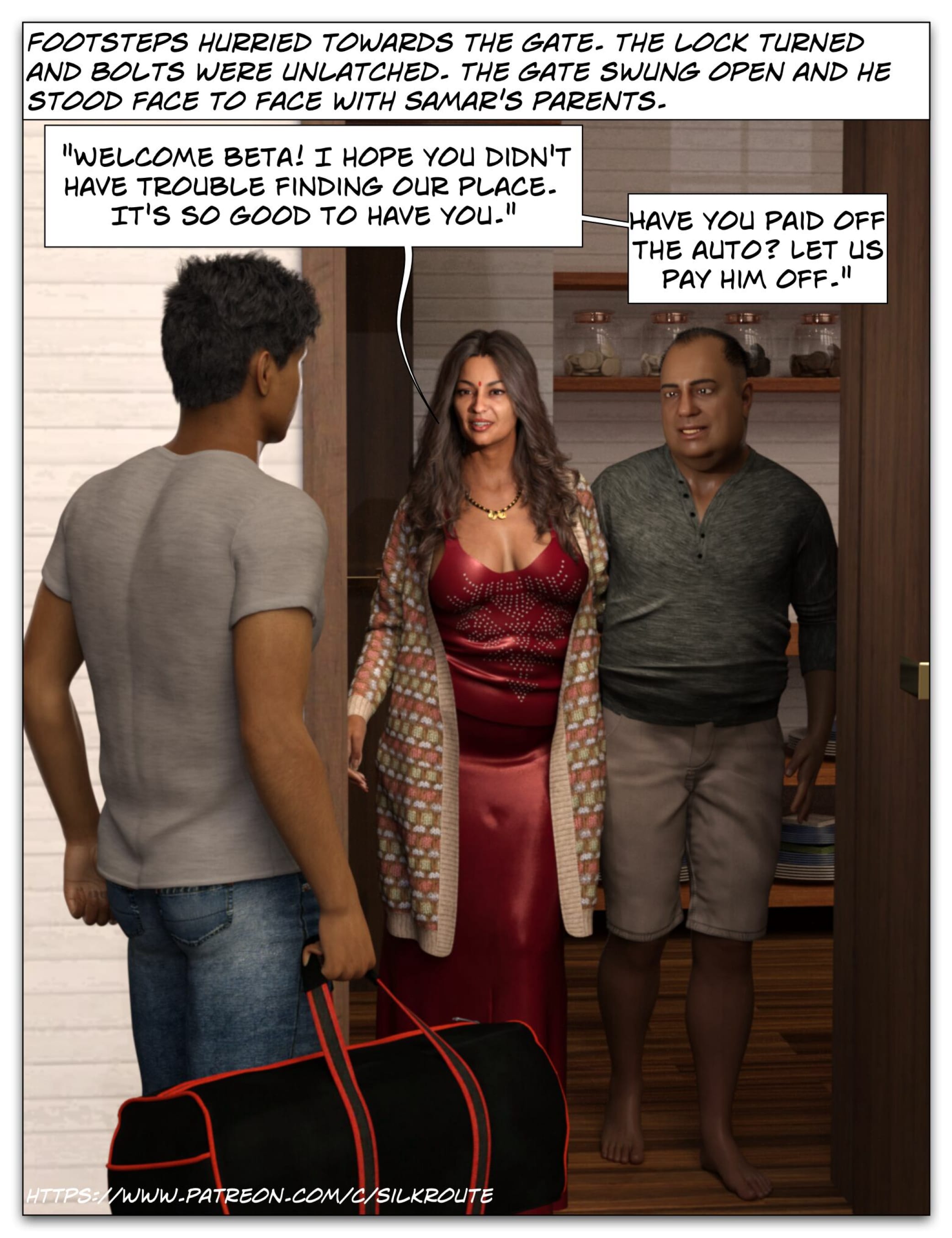 Aunty And Uncle [Silk Route | Ira Raman] Chapter 1 - Page 4