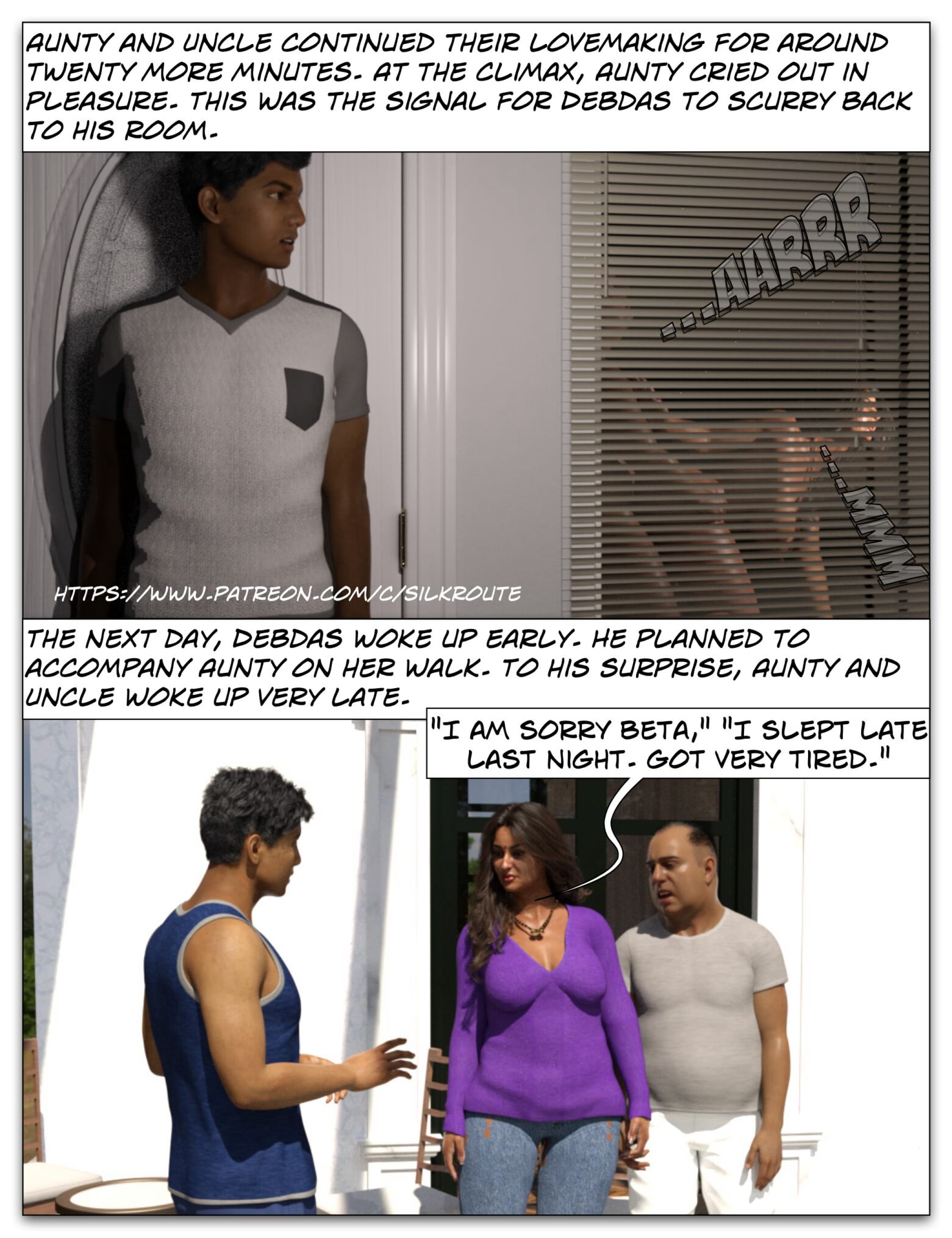 Aunty And Uncle [Silk Route | Ira Raman] Chapter 2 - Page 16
