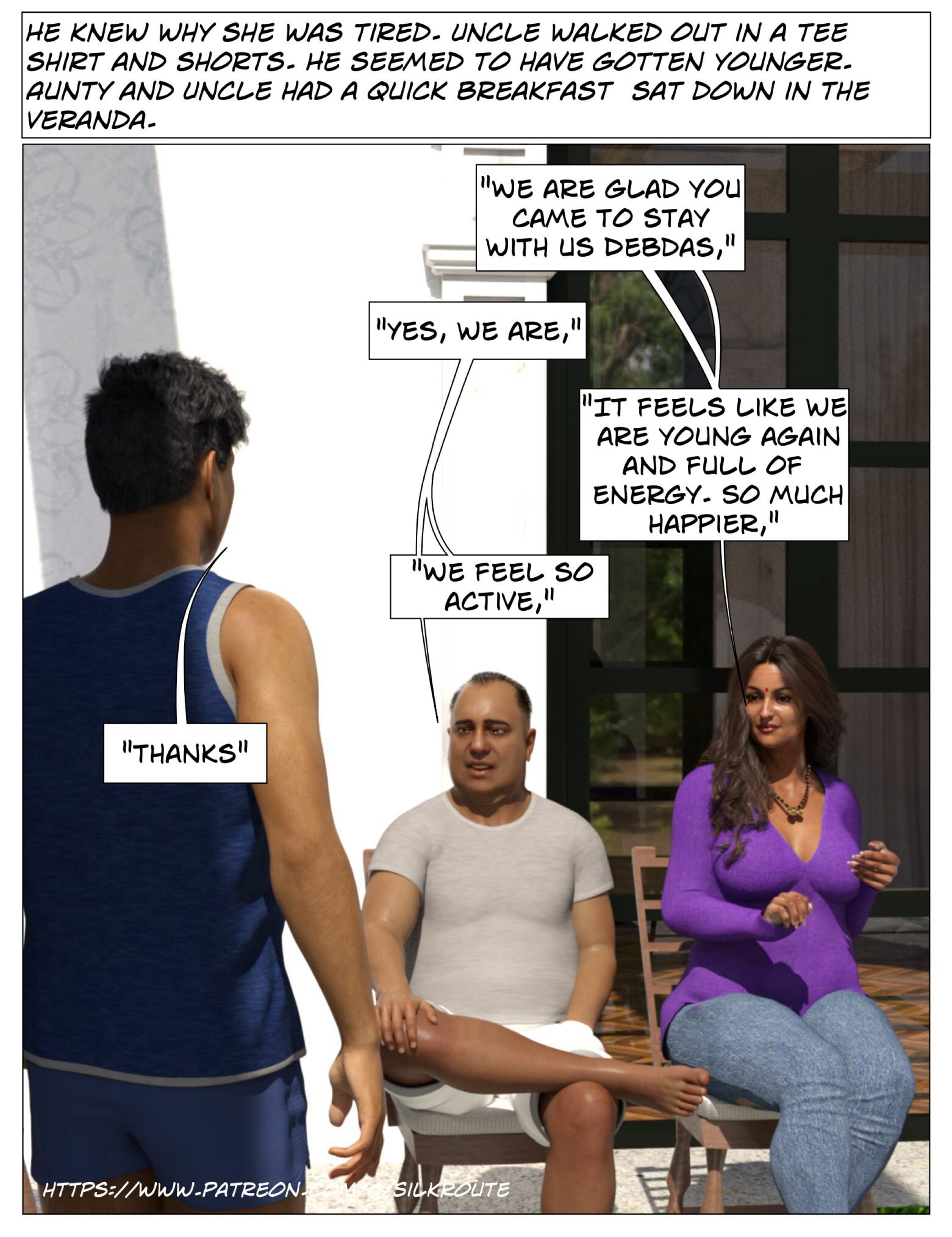 Aunty And Uncle [Silk Route | Ira Raman] Chapter 2 - Page 17
