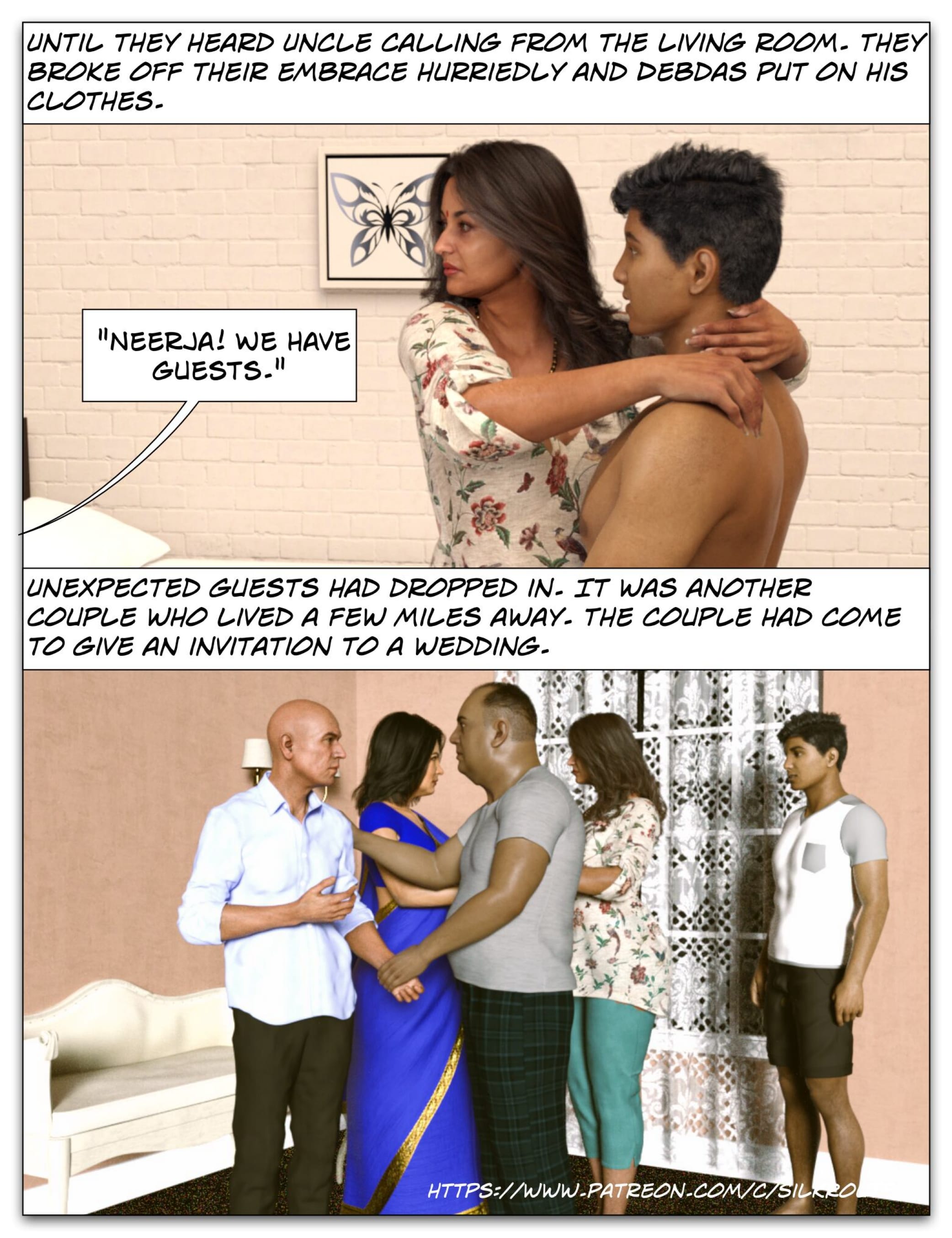 Aunty And Uncle [Silk Route | Ira Raman] Chapter 2 - Page 28
