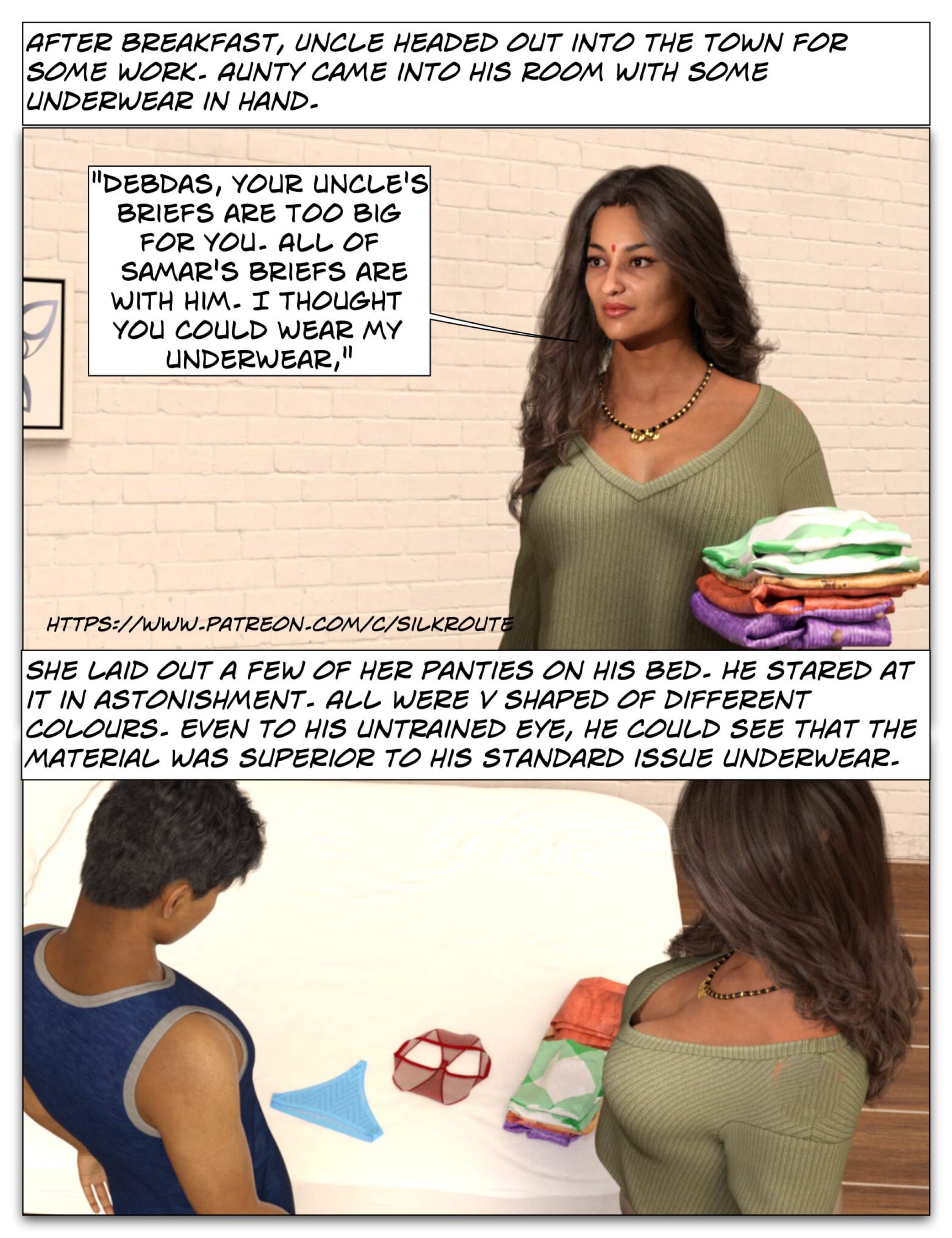 Aunty And Uncle [Silk Route | Ira Raman] Chapter 2 - Page 4