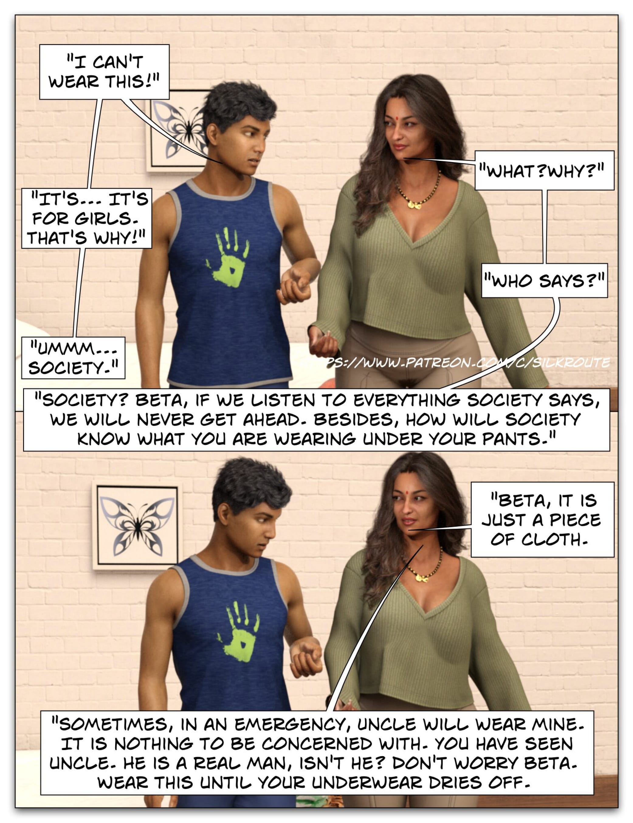 Aunty And Uncle [Silk Route | Ira Raman] Chapter 2 - Page 5