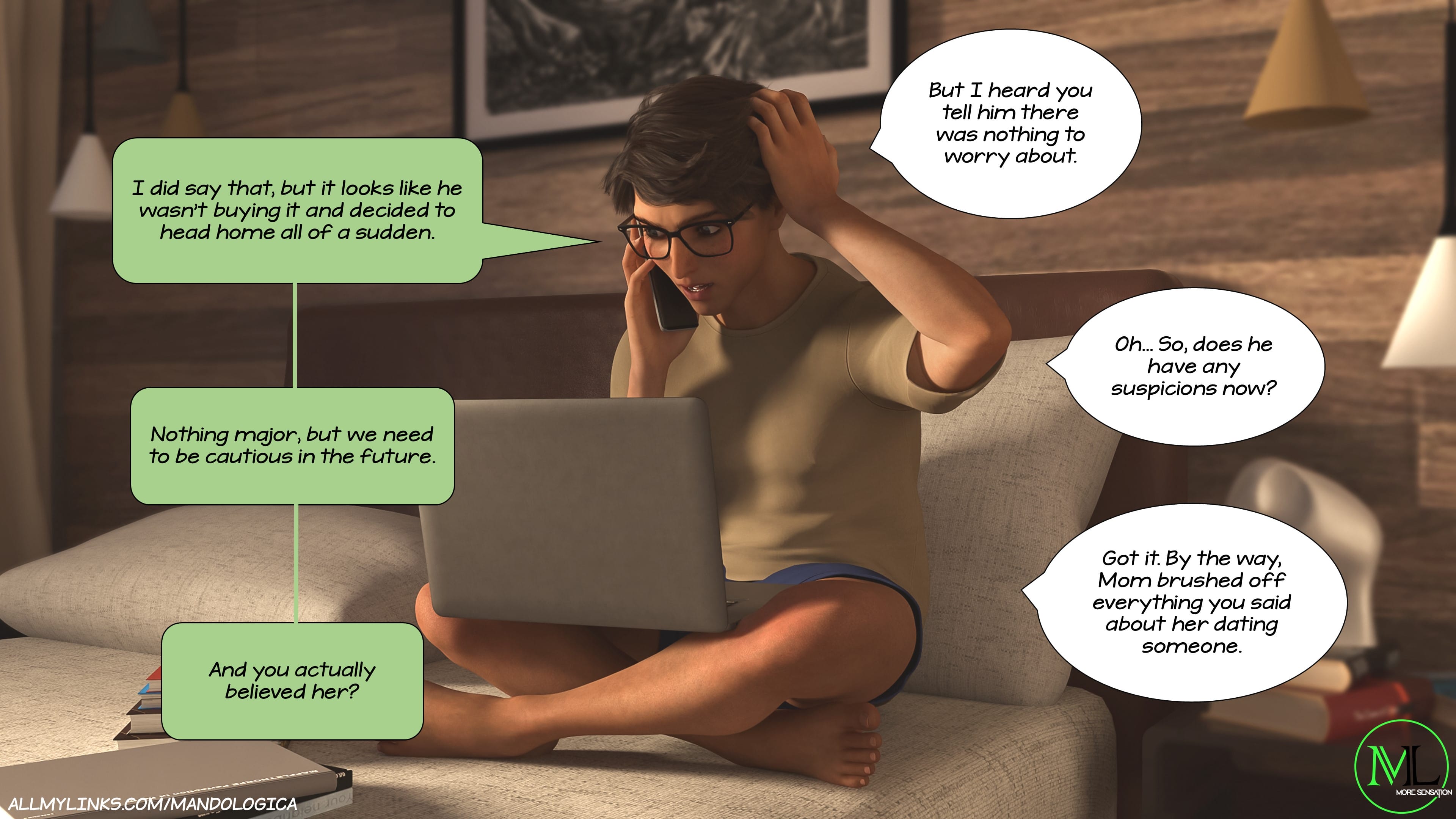 Forbidden Flames [Mandologica] Chapter 5 - Page 122