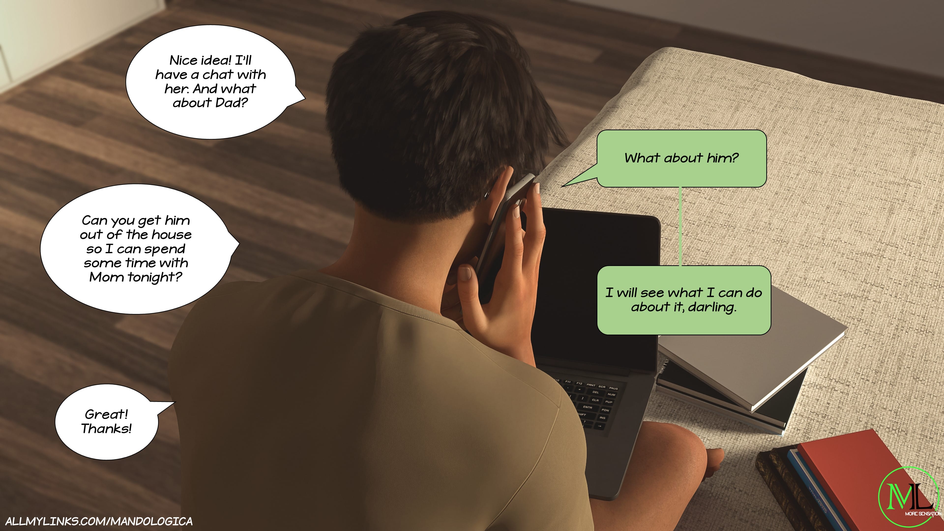 Forbidden Flames [Mandologica] Chapter 5 - Page 125