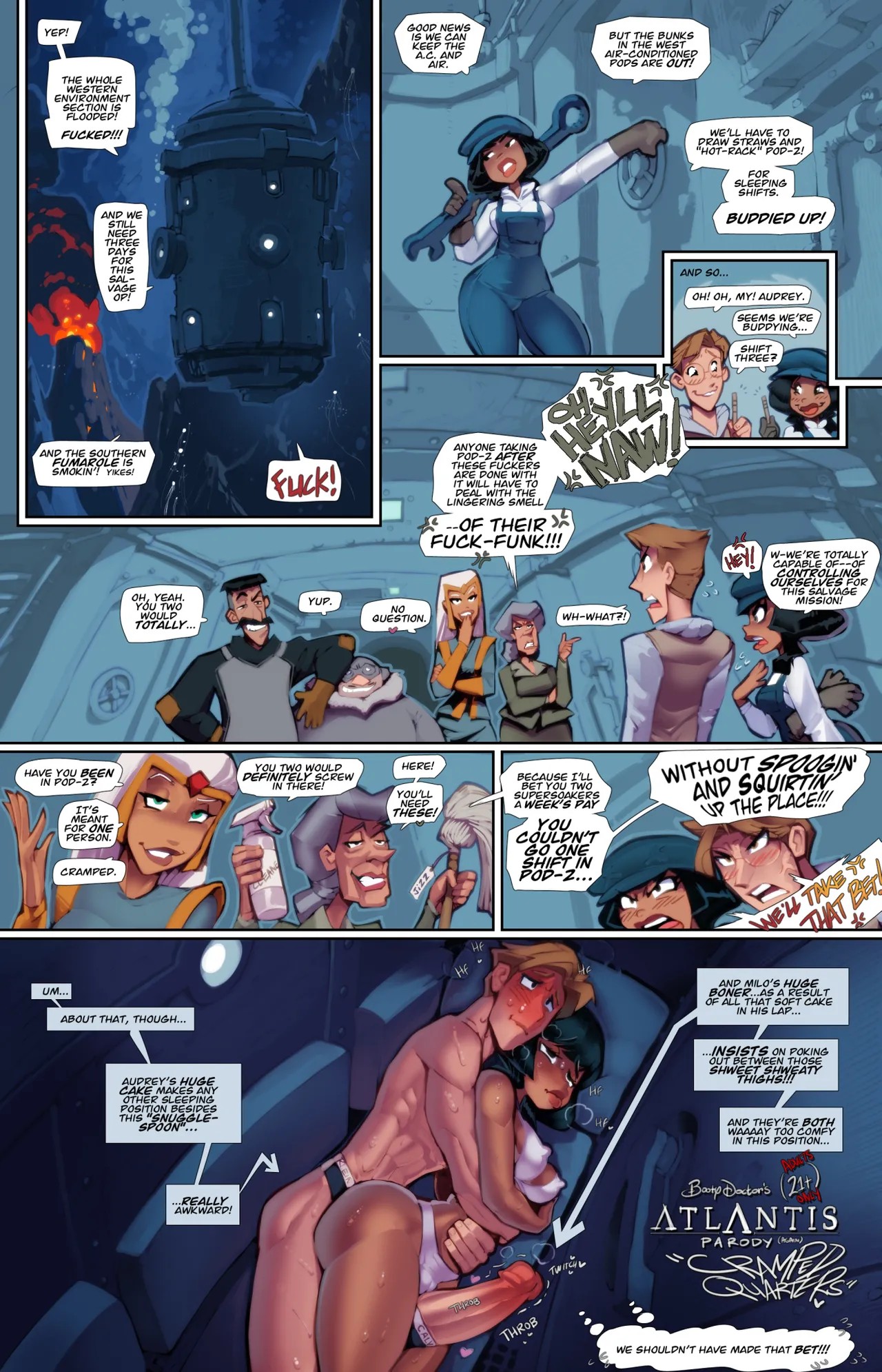 That Sinkin’ Feelin’ (Atlantis: The Lost Empire) [Fred Perry] Chapter 2 - Page 1