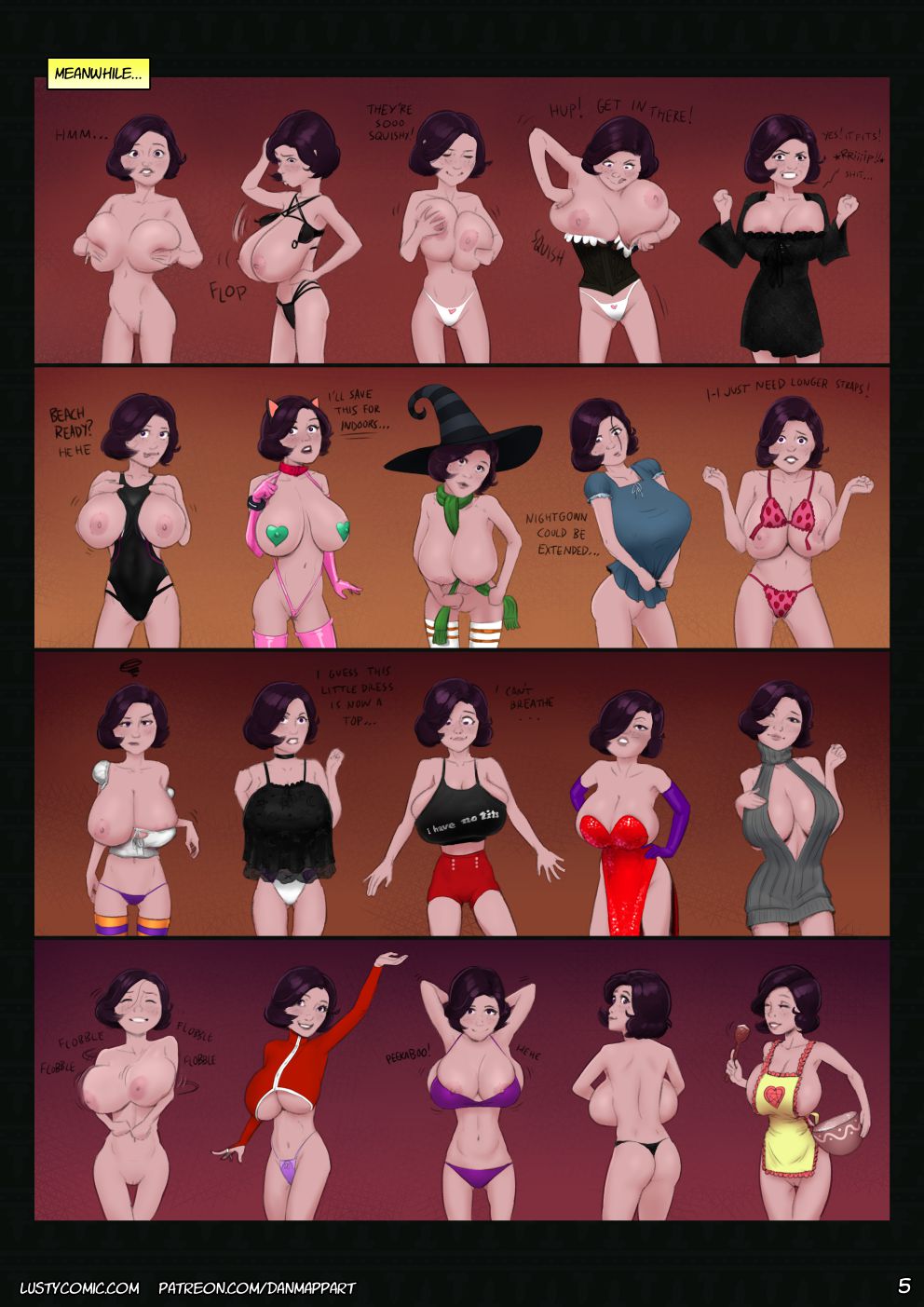 Lusty In Fantastic Breasts [Dan Mapplethorpe] The Crimes Of Lilya - Chapter 3 - Page 5