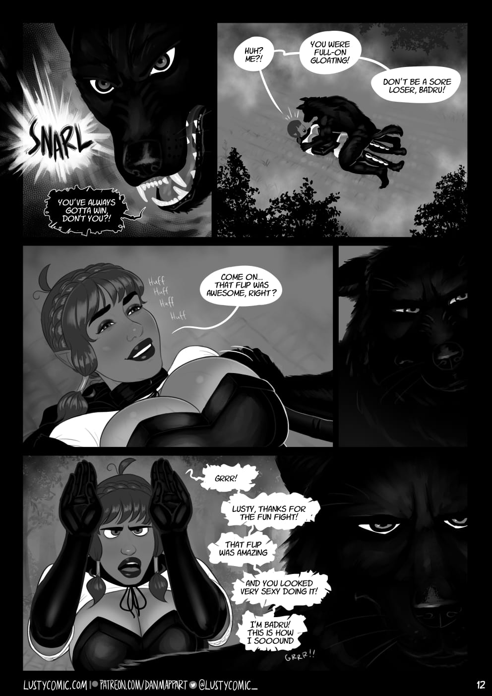 Lusty In Fantastic Breasts [Dan Mapplethorpe] Chapter 5 - Page 12