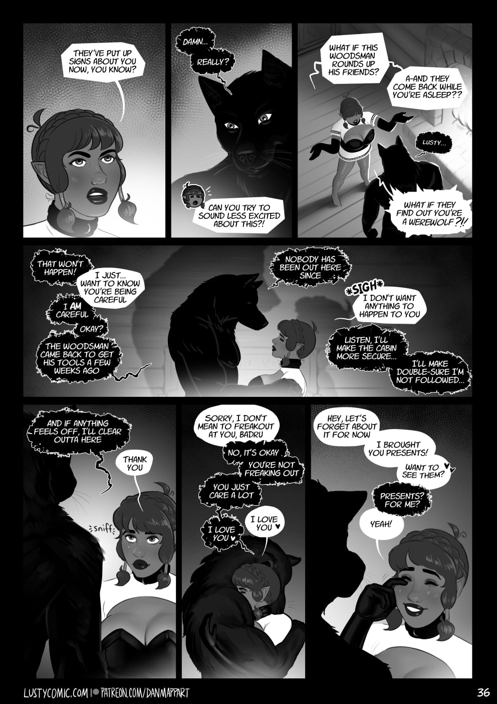 Lusty In Fantastic Breasts [Dan Mapplethorpe] Chapter 5 - Page 36