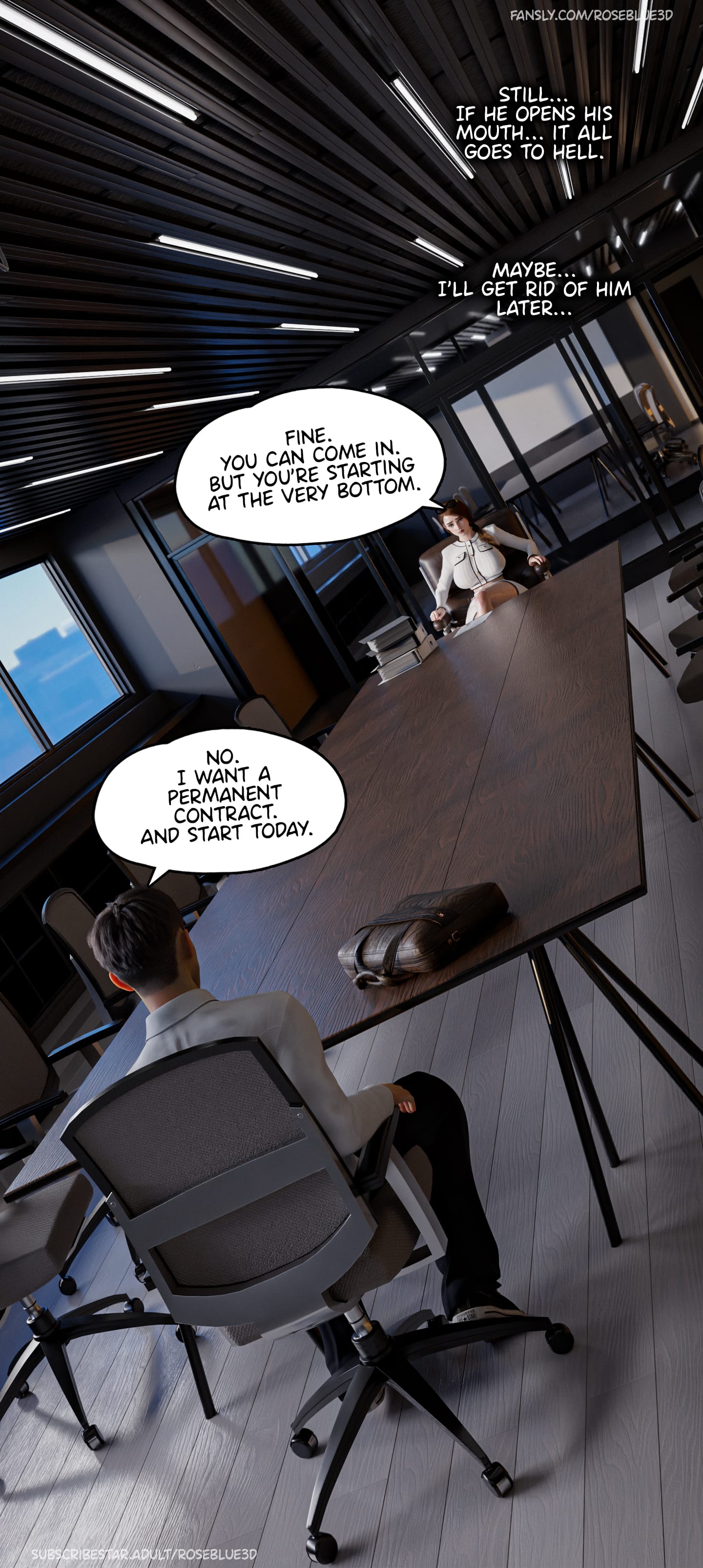 Dismissed [Rose Blue 3D] Chapter 2 - Page 16