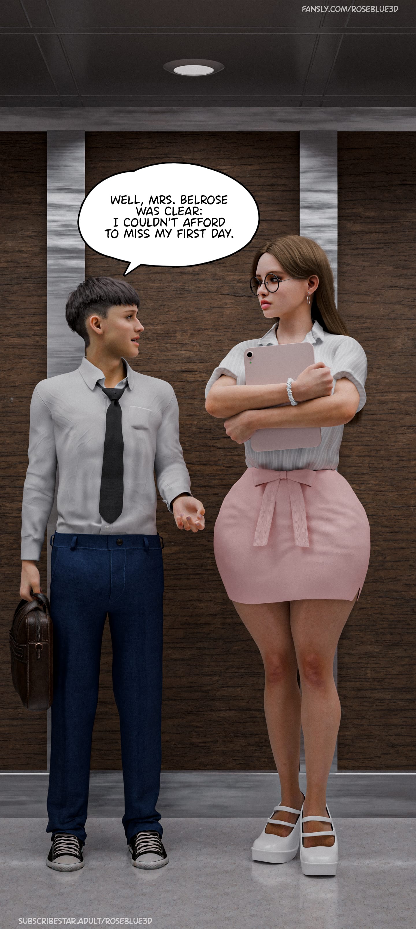 Dismissed [Rose Blue 3D] Chapter 2 - Page 8