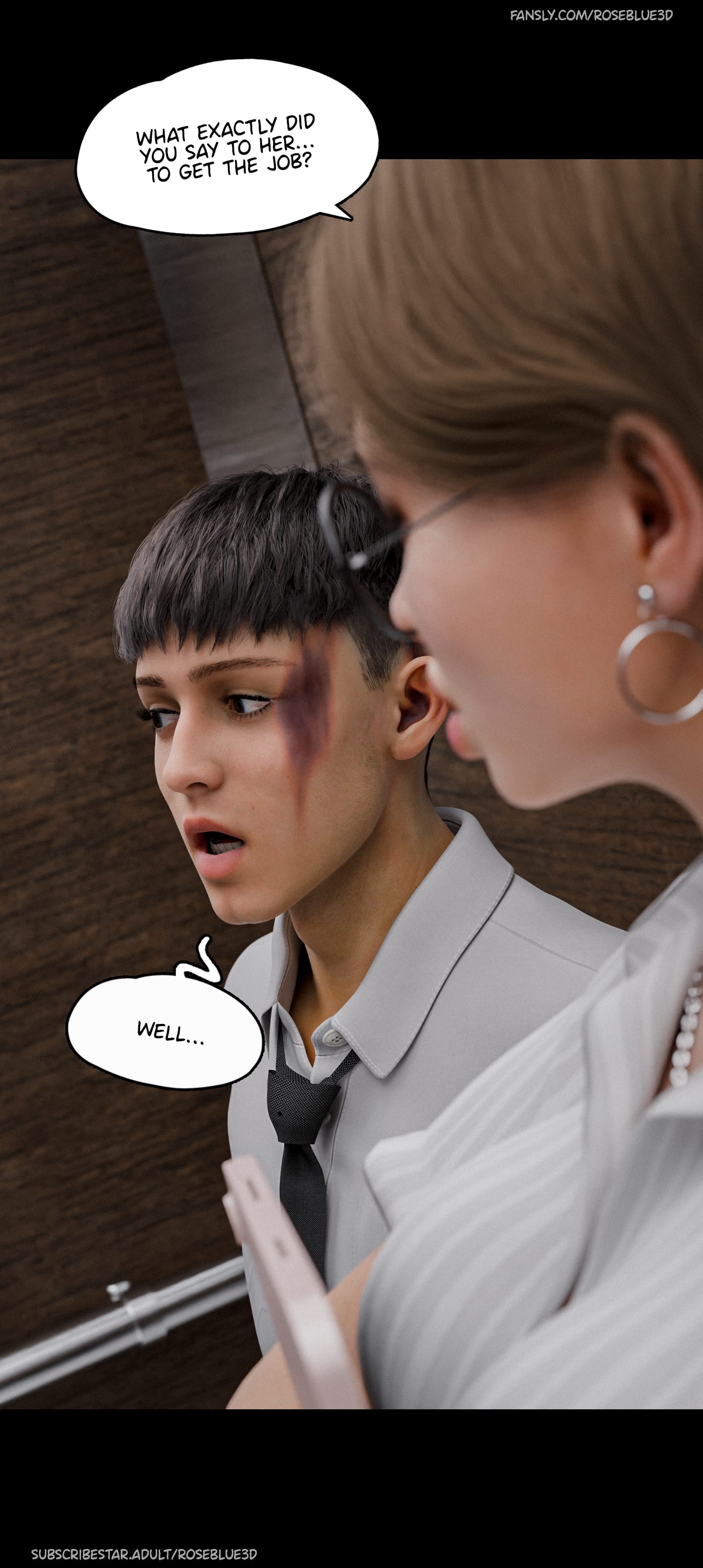 Dismissed [Rose Blue 3D] Chapter 2 - Page 9