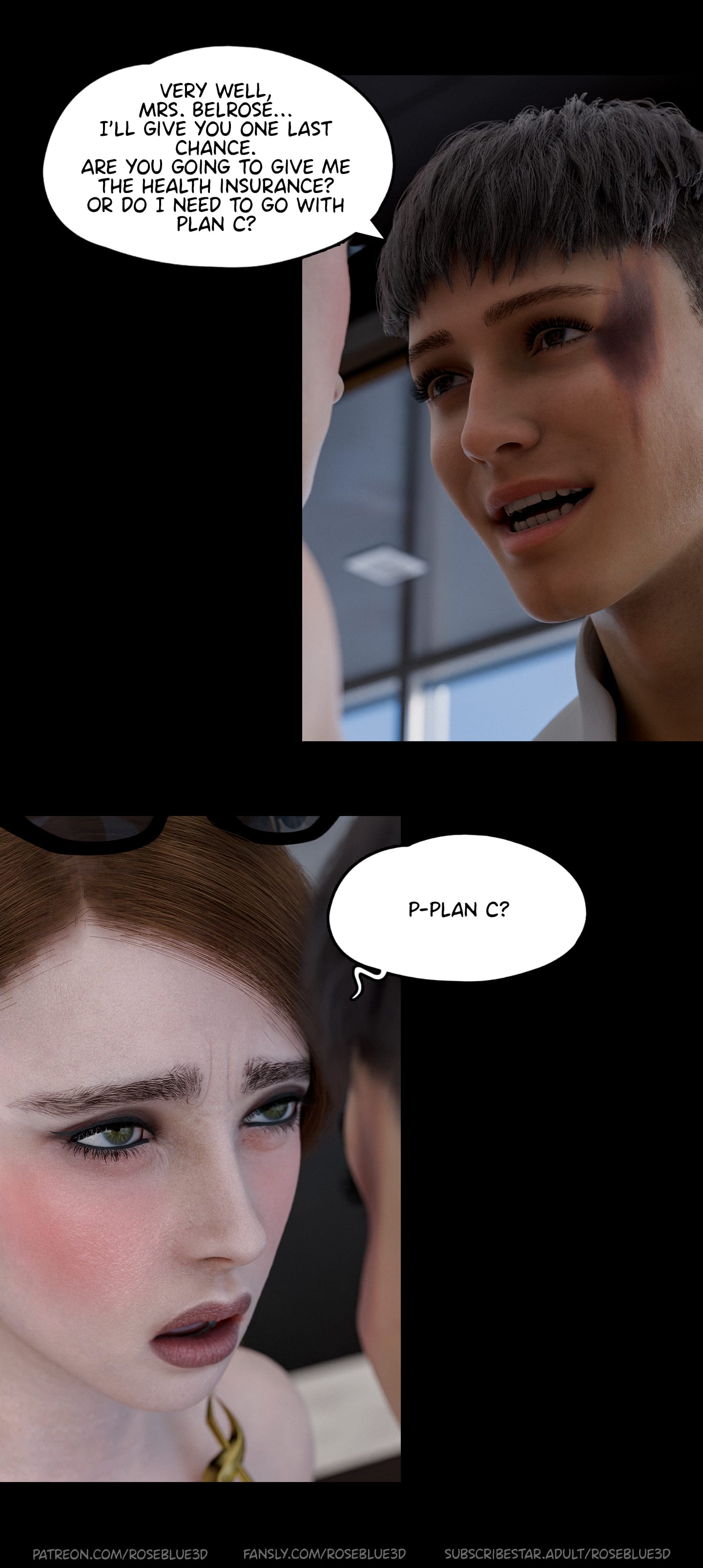 Dismissed [Rose Blue 3D] Chapter 3 - Page 55