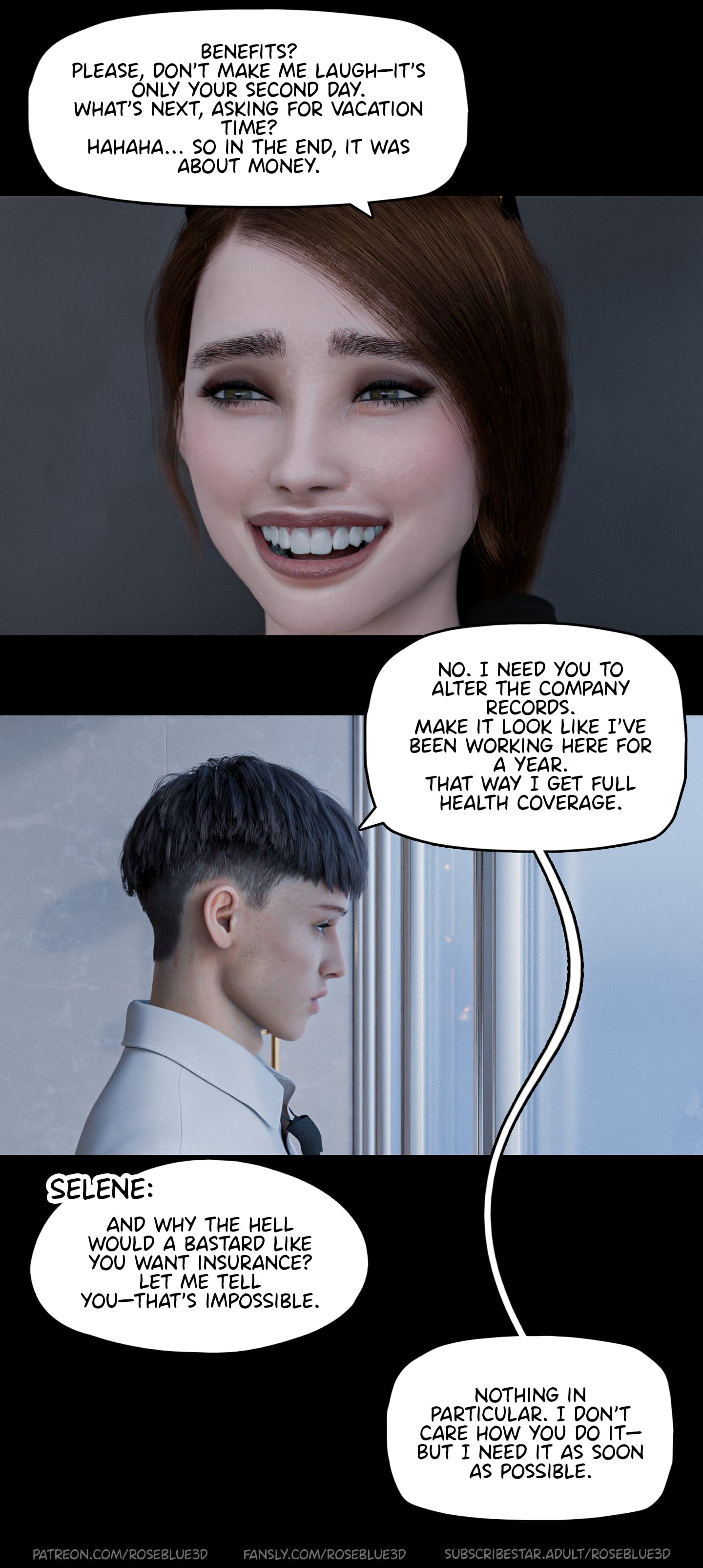 Dismissed [Rose Blue 3D] Chapter 3 - Page 6