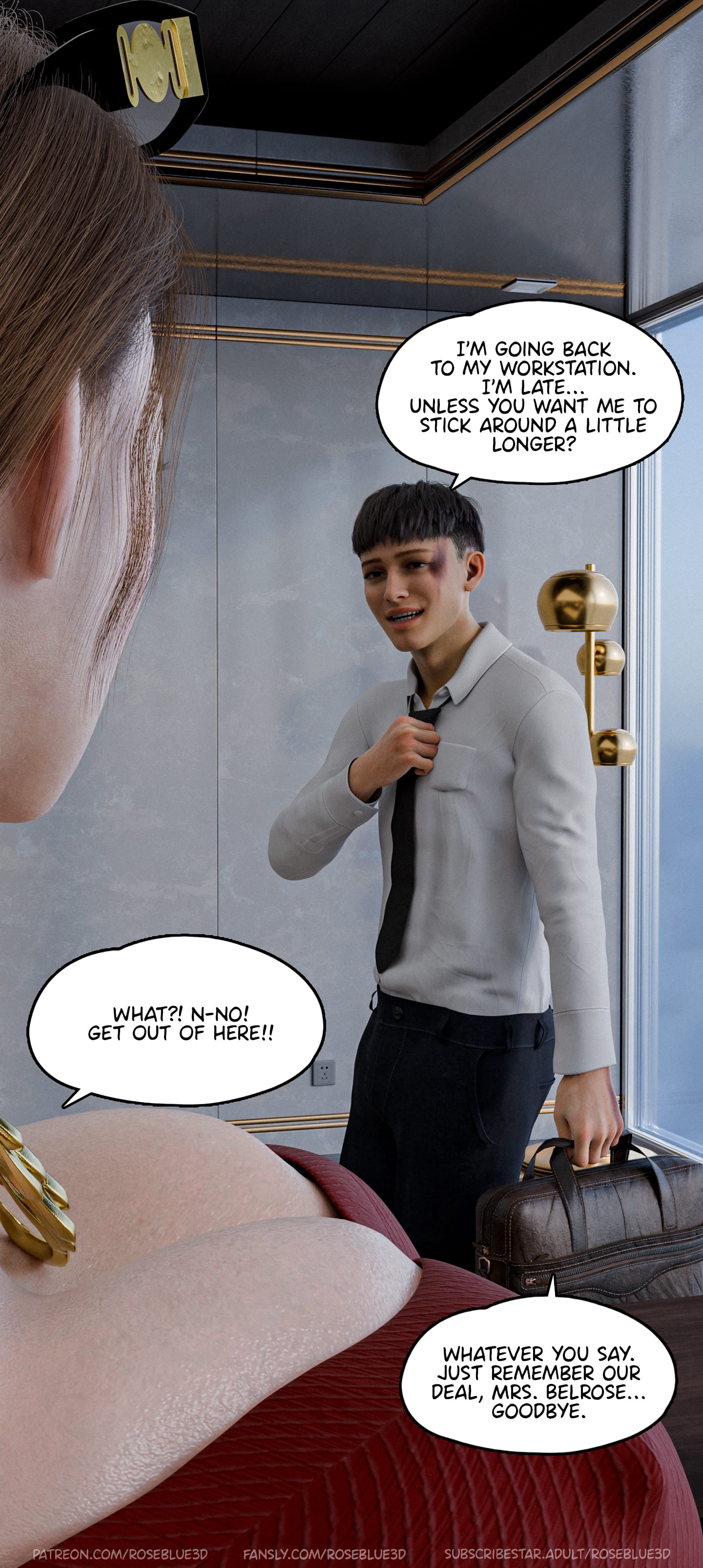 Dismissed [Rose Blue 3D] Chapter 3 - Page 86