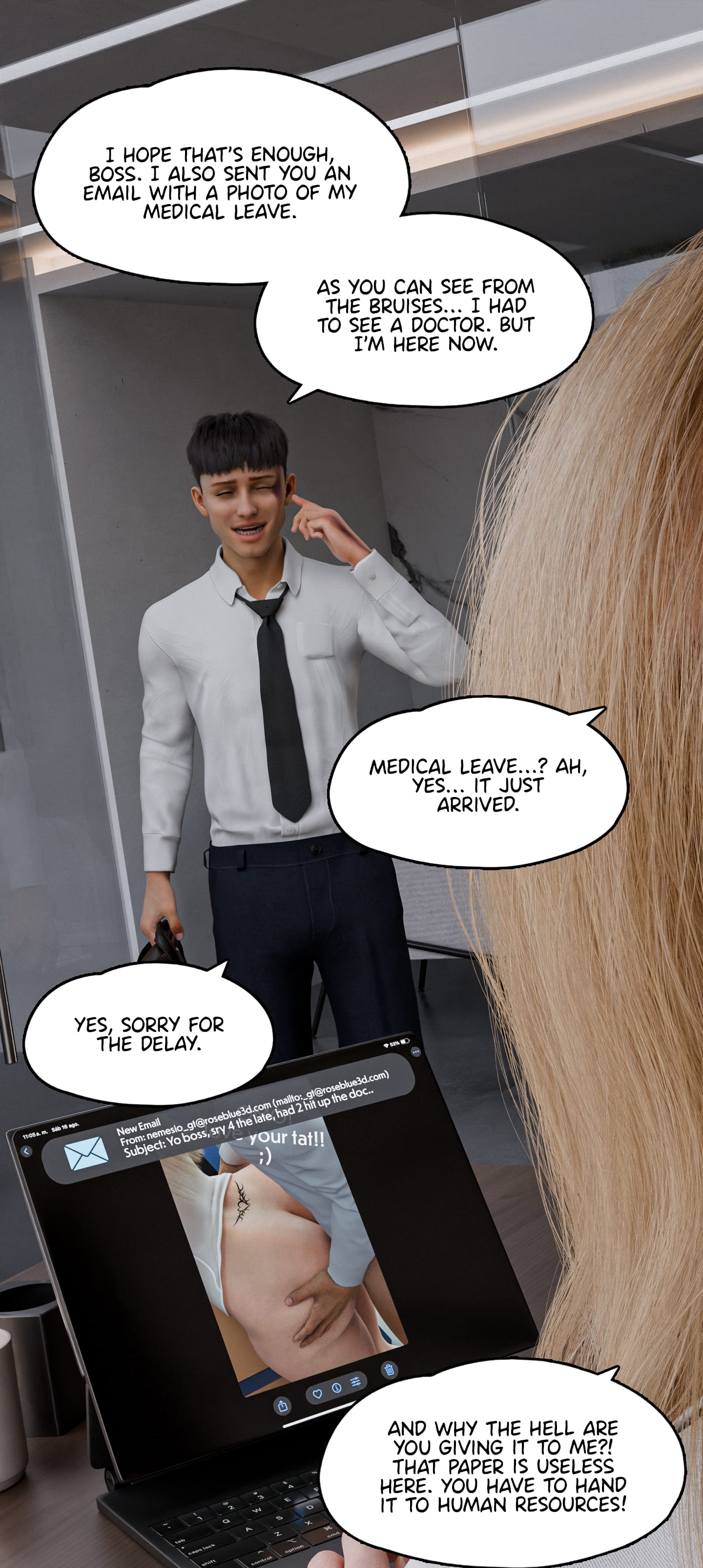 Dismissed [Rose Blue 3D] Chapter 4 - Page 33