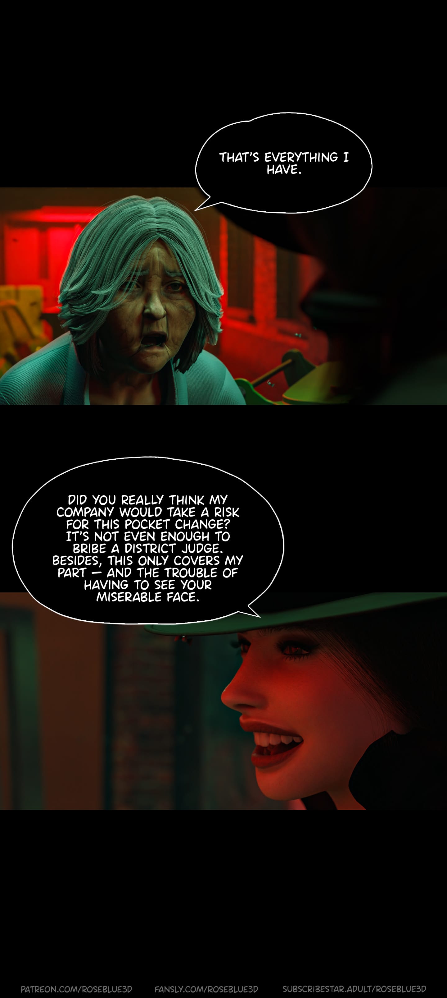 Dismissed [Rose Blue 3D] Chapter 5 - Page 9