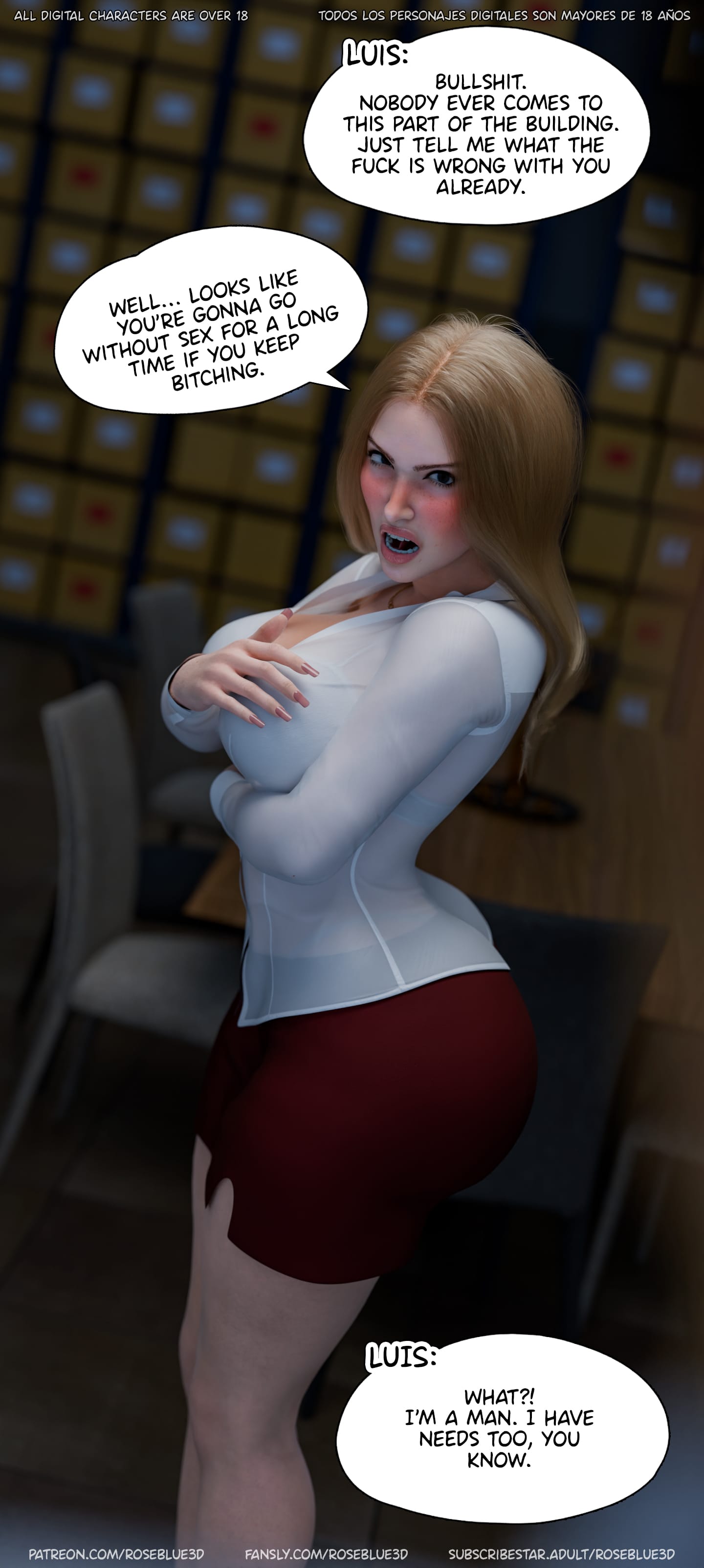 Dismissed [Rose Blue 3D] Chapter 8 - Page 110