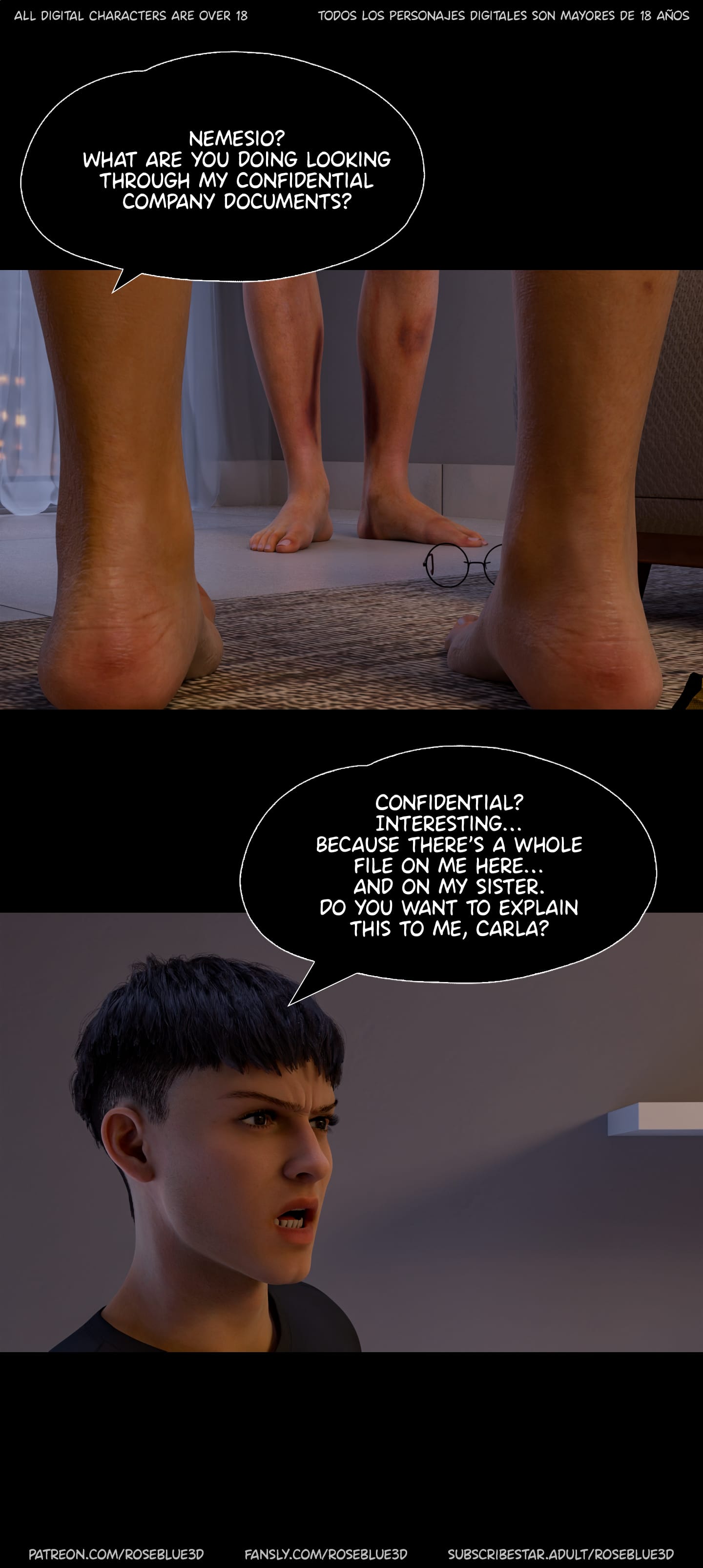 Dismissed [Rose Blue 3D] Chapter 8 - Page 43