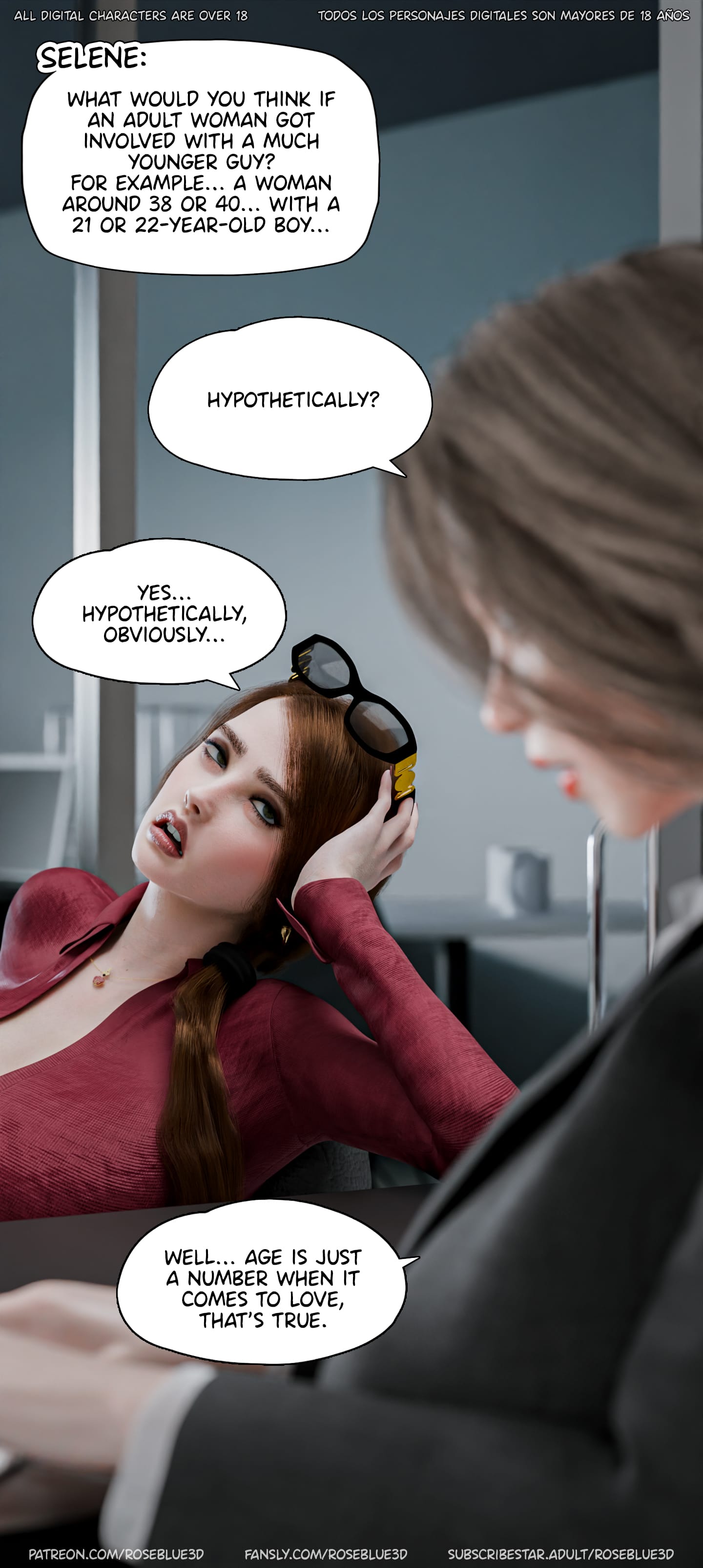 Dismissed [Rose Blue 3D] Chapter 8 - Page 9