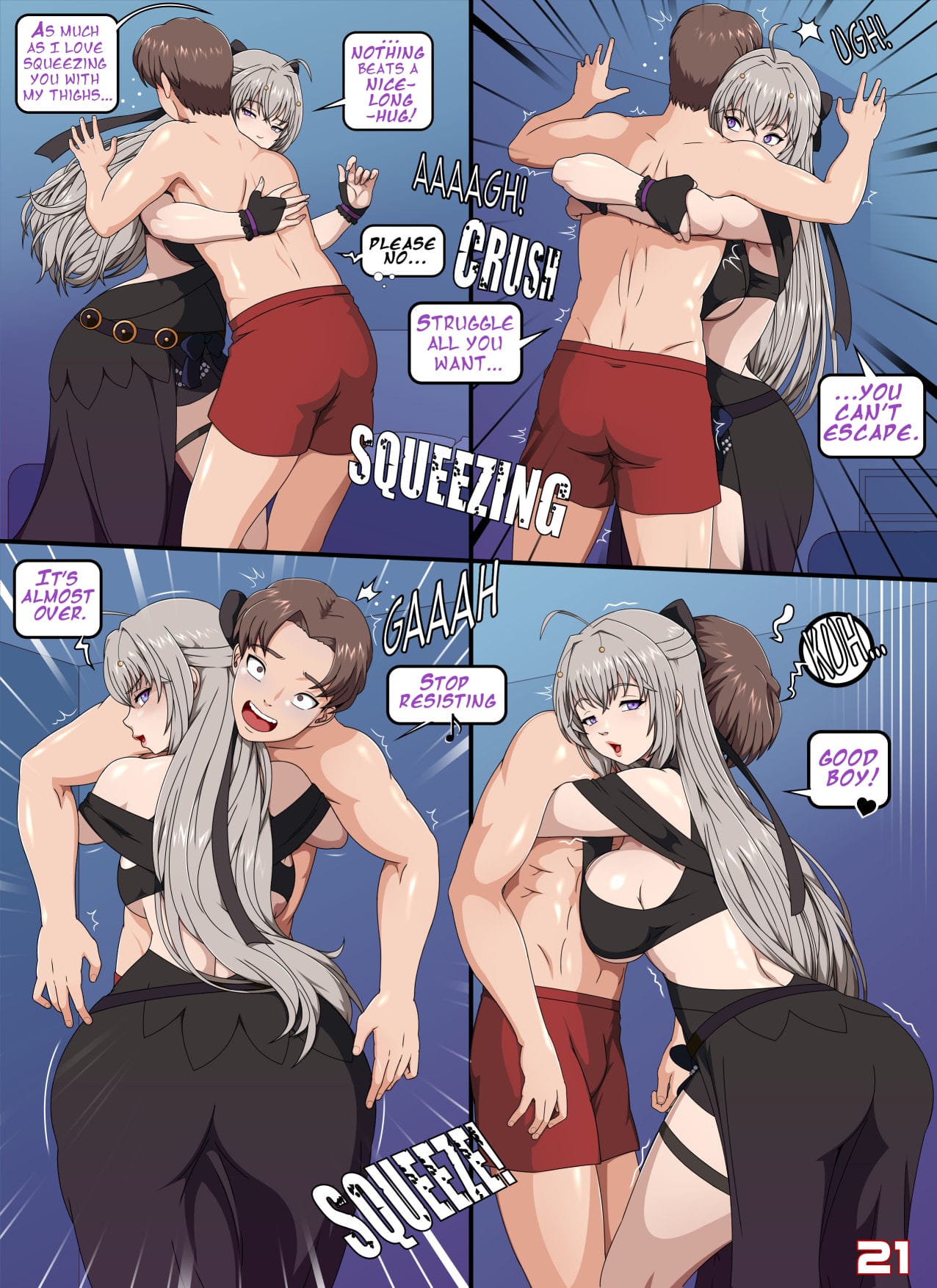 Tight Simulations – Panther Squeeze (Persona 5) [StormFedeR] Chapter 1 - Page 23