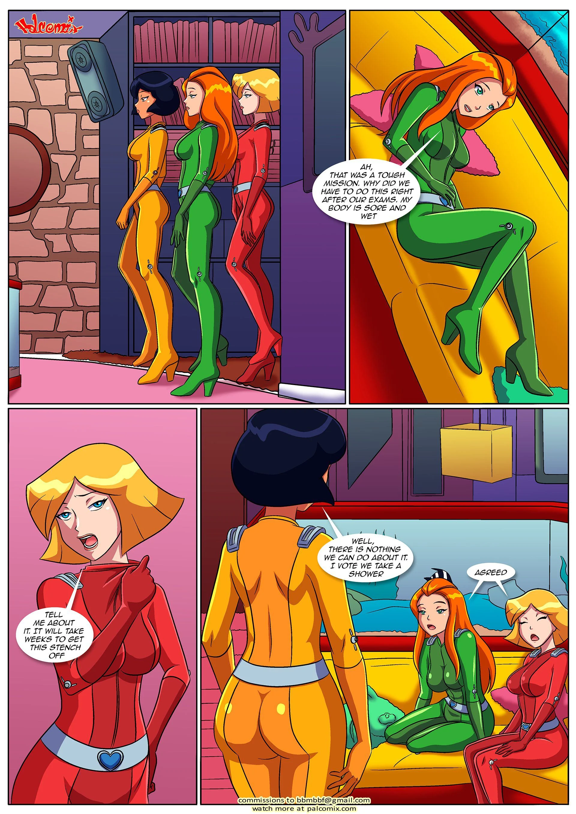 Totally Together (Totally Spies!) [Palcomix] Chapter 1 - Page 2