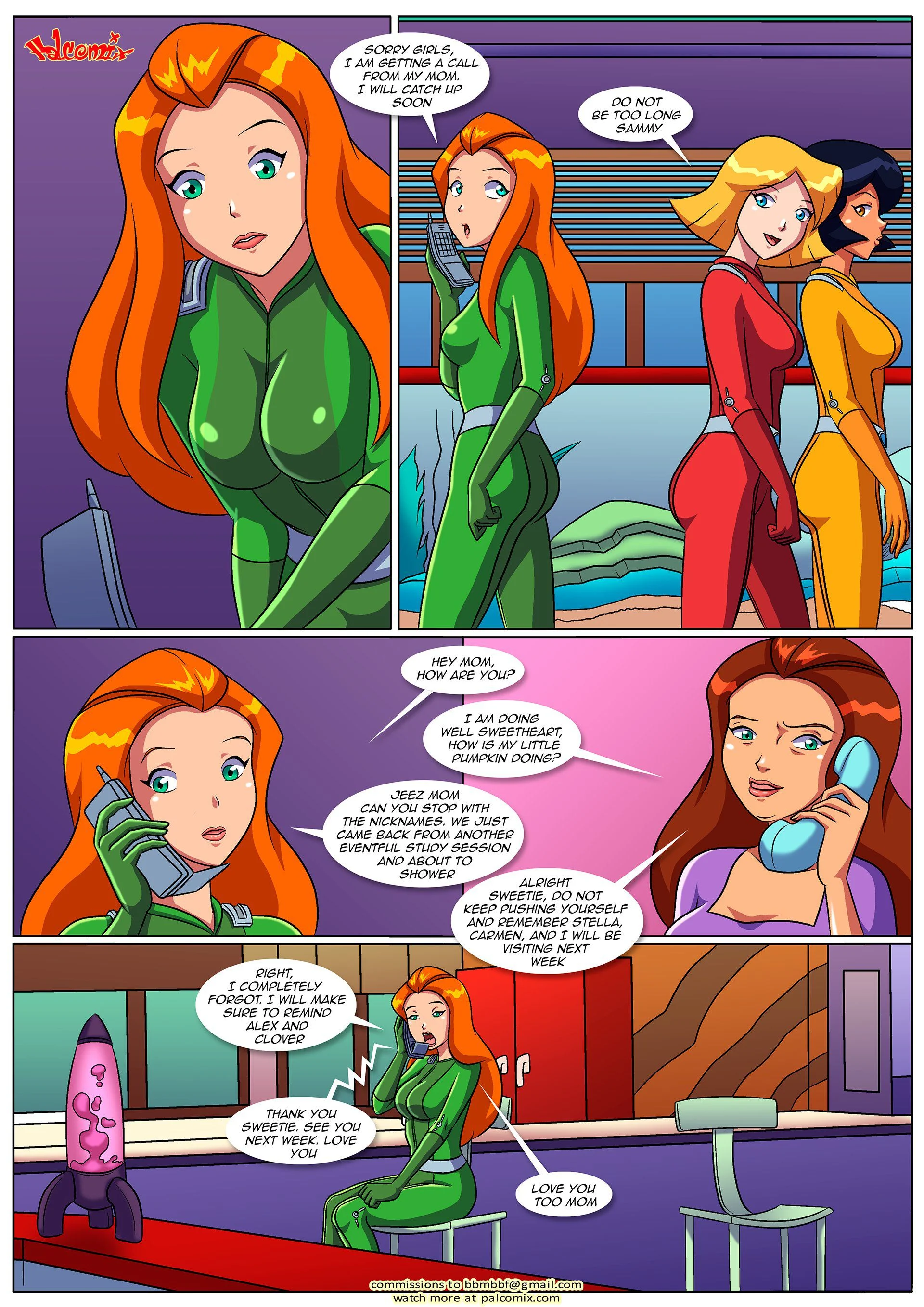 Totally Together (Totally Spies!) [Palcomix] Chapter 1 - Page 3