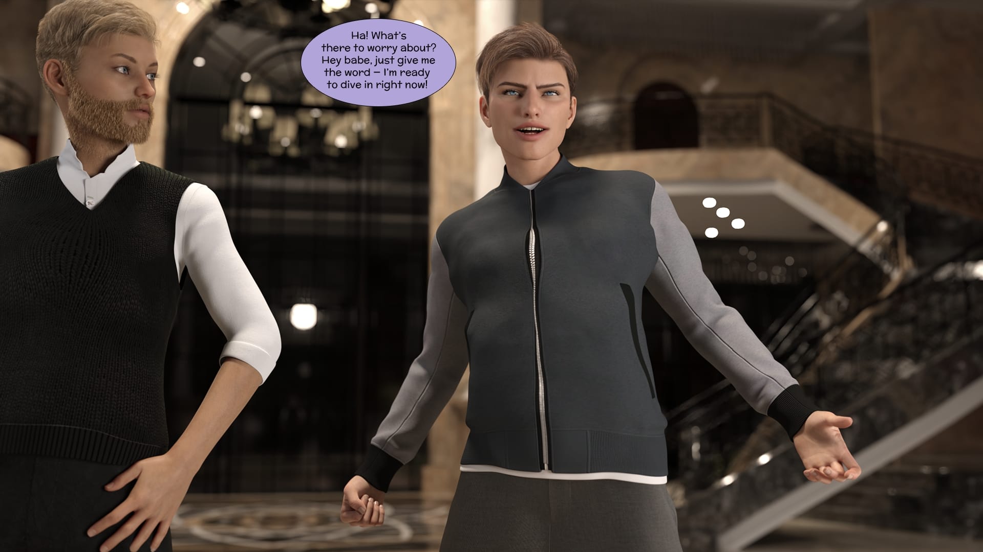 Silktrap [Kizaru3D] Chapter 1 - Part 1 - Page 9