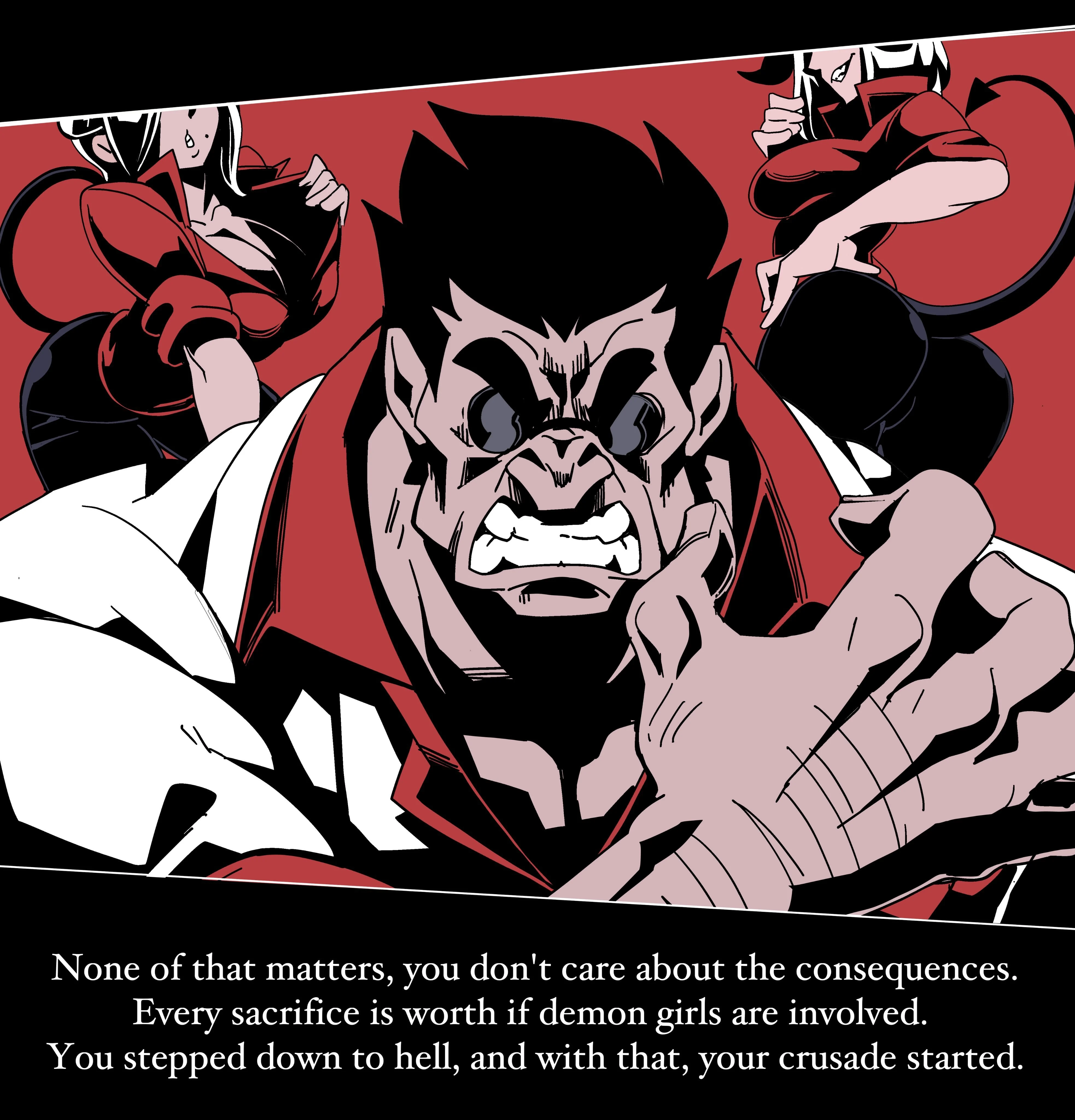 Helltaker Fanart Madness (Helltaker) [Nisego] Chapter 1 - Page 4