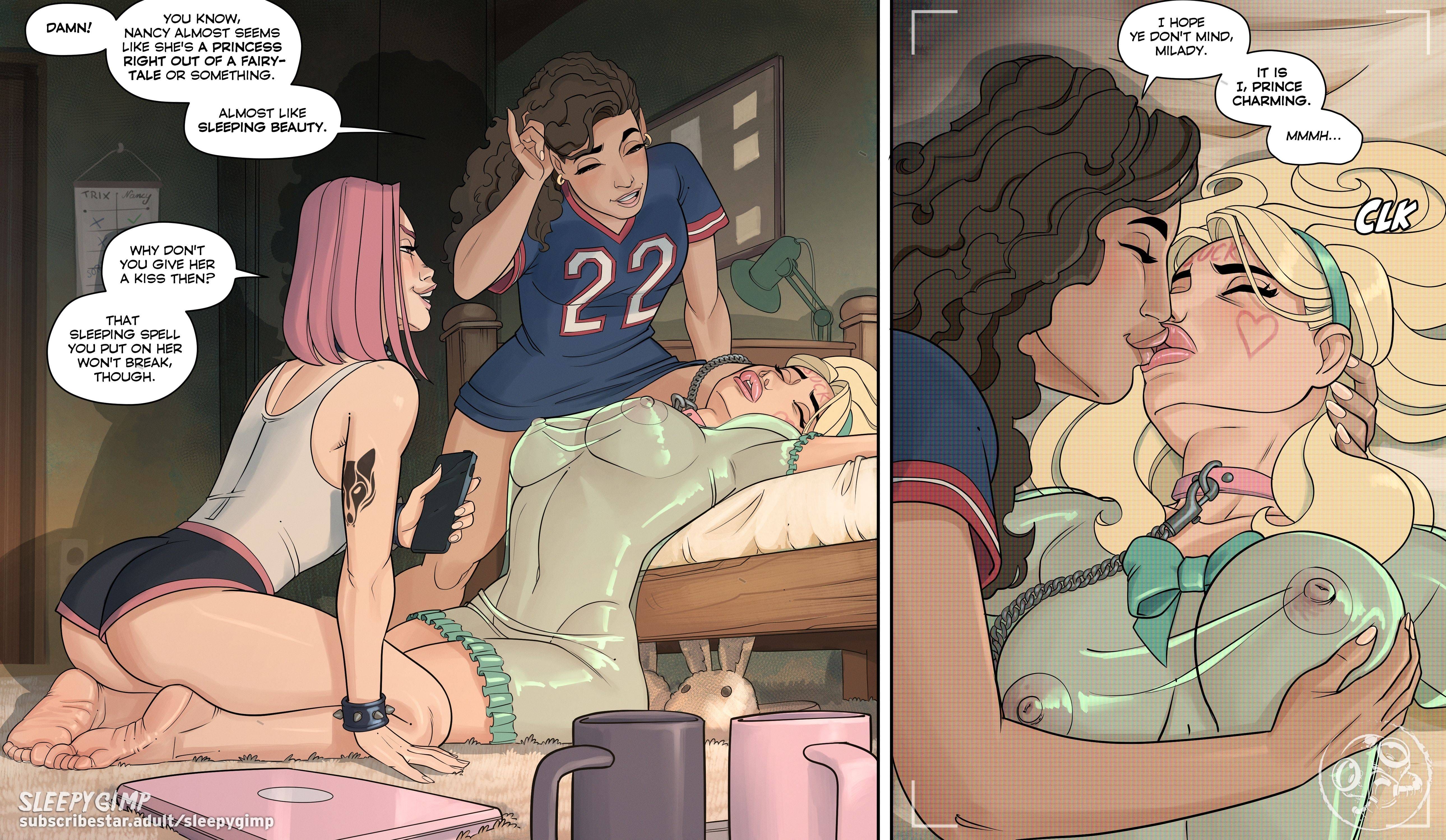 Nancy Templeton – Slumber Party Mystery [Sleepy Gimp] Chapter 1 - Page 17
