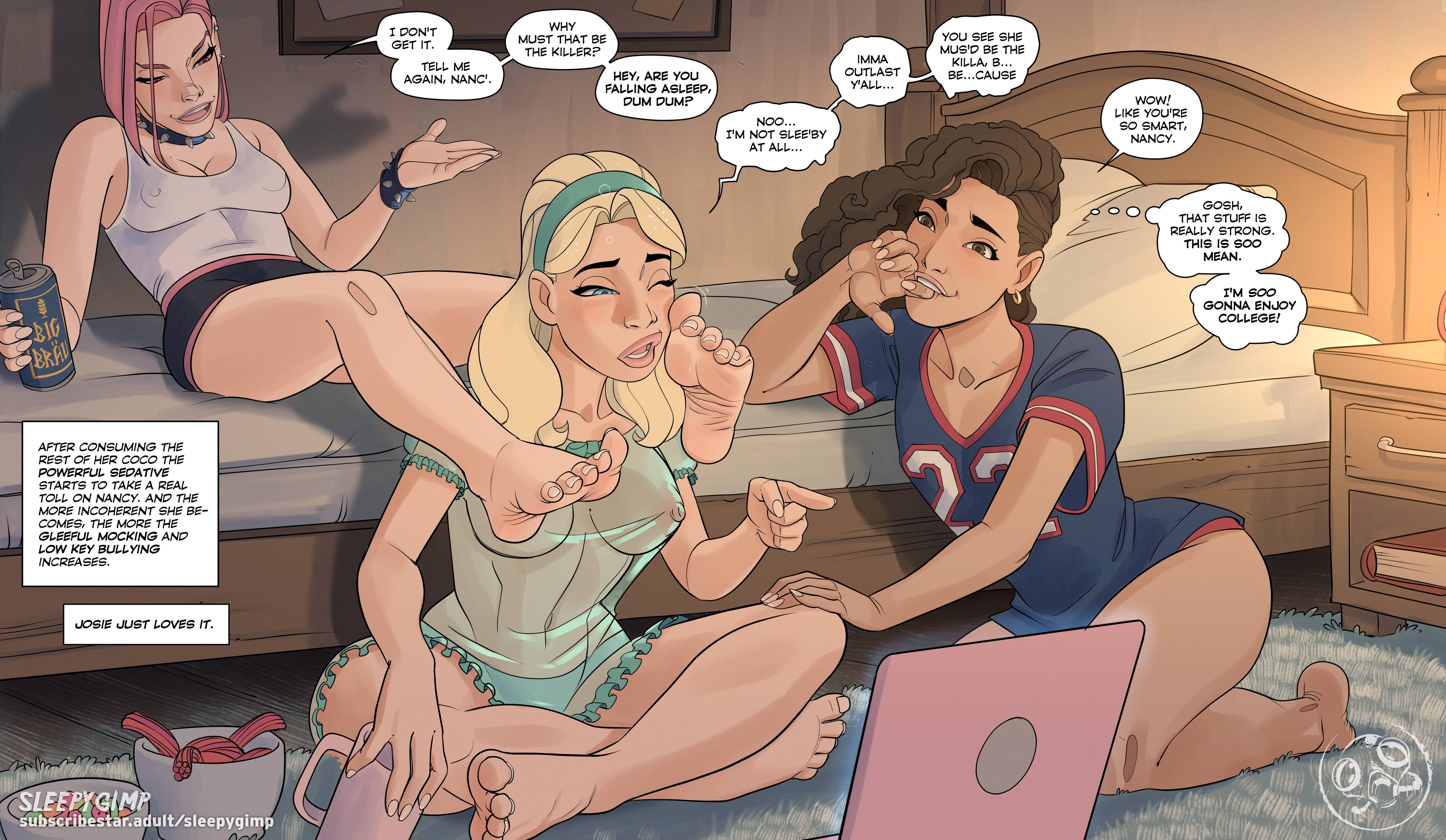 Nancy Templeton – Slumber Party Mystery [Sleepy Gimp] Chapter 1 - Page 9