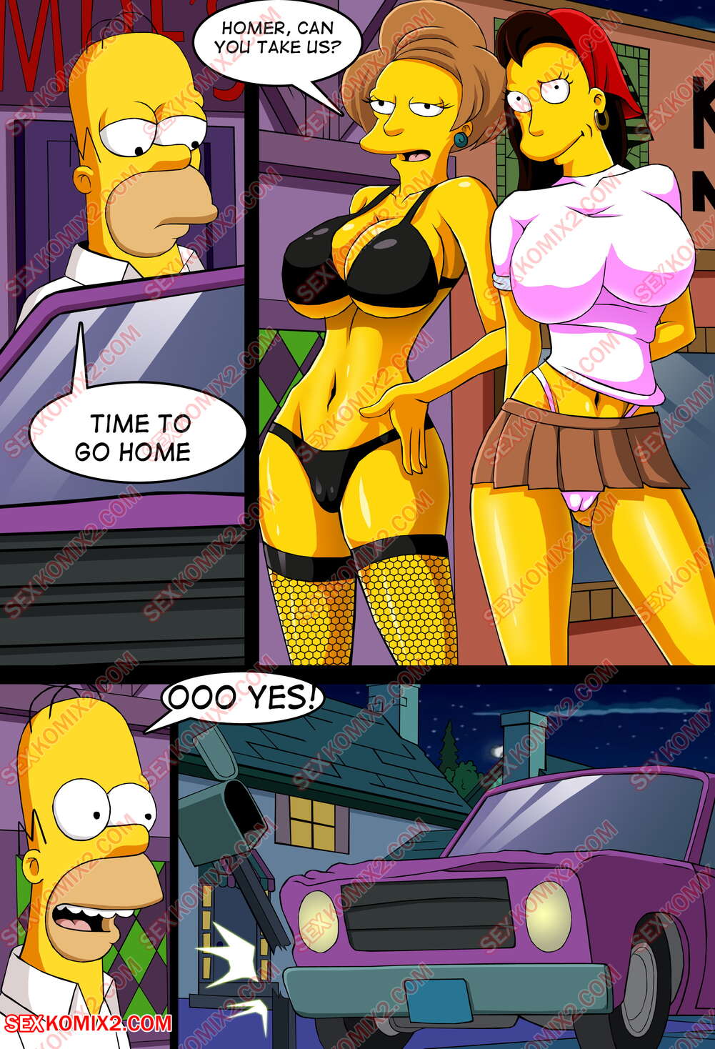 Adventures of Anastasia – Meet me Springfield (The Simpsons) [SexKomix] Meet me Springfield - Chapter 1 - Page 13