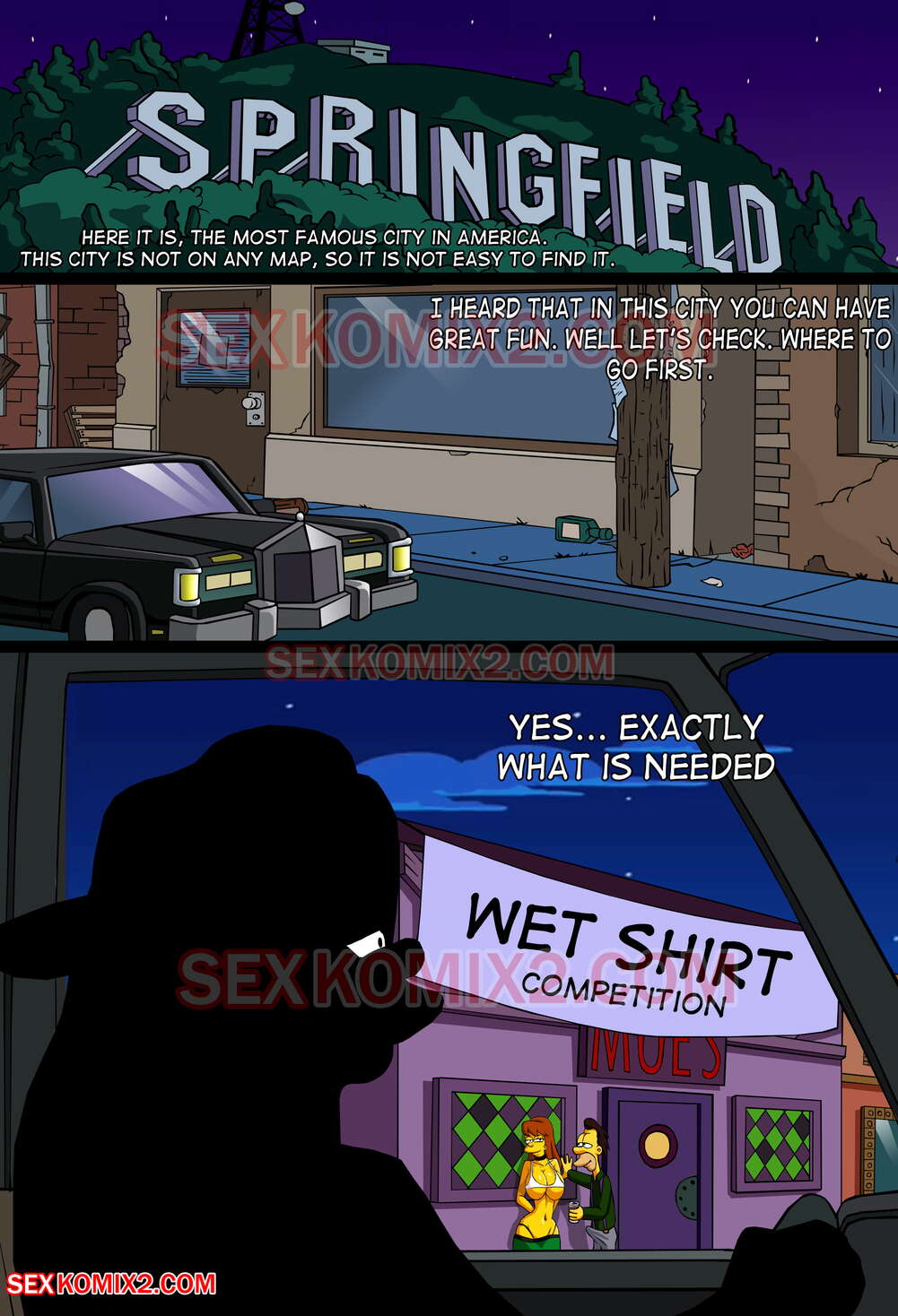 Adventures of Anastasia – Meet me Springfield (The Simpsons) [SexKomix] Meet me Springfield - Chapter 1 - Page 2