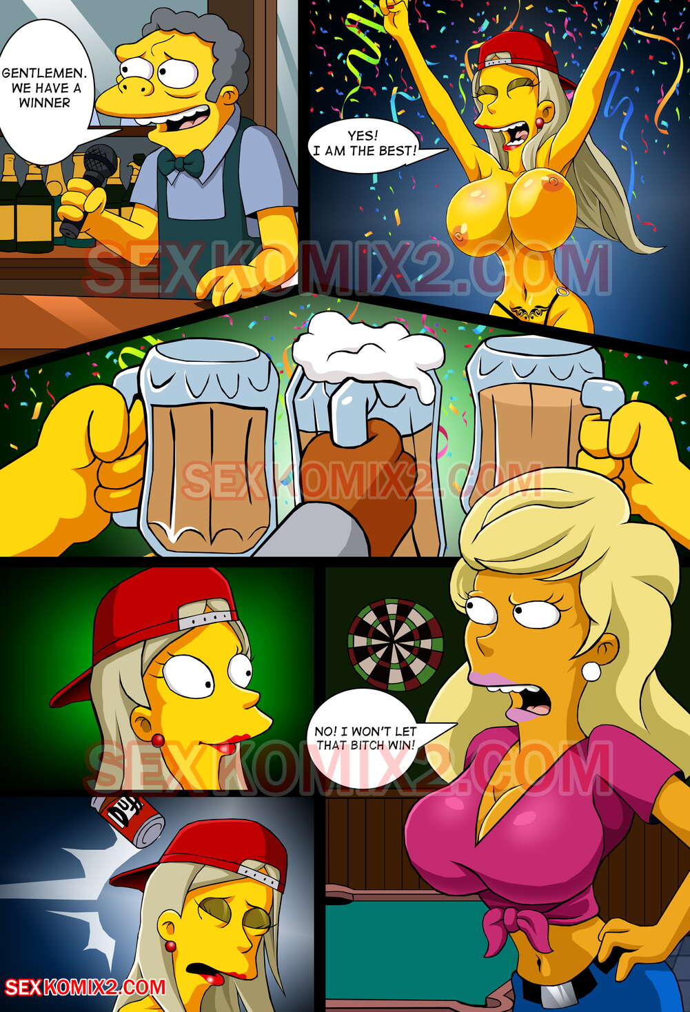 Adventures of Anastasia – Meet me Springfield (The Simpsons) [SexKomix] Meet me Springfield - Chapter 1 - Page 9
