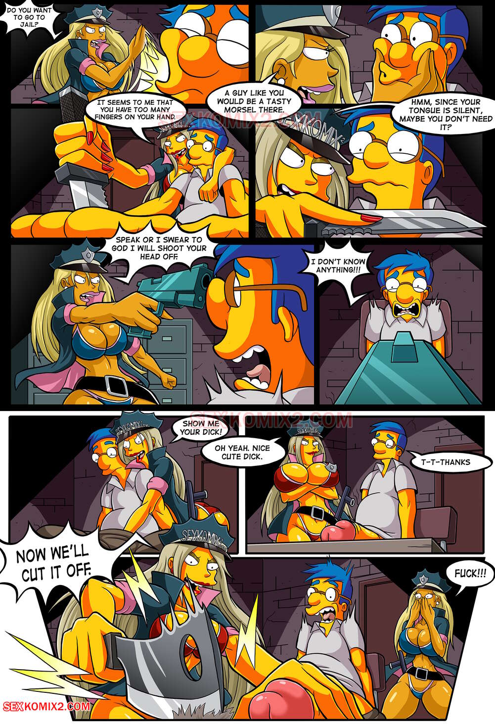 Adventures of Anastasia – Meet me Springfield (The Simpsons) [SexKomix] Who Stole The Panties? - Chapter 3 - Page 21