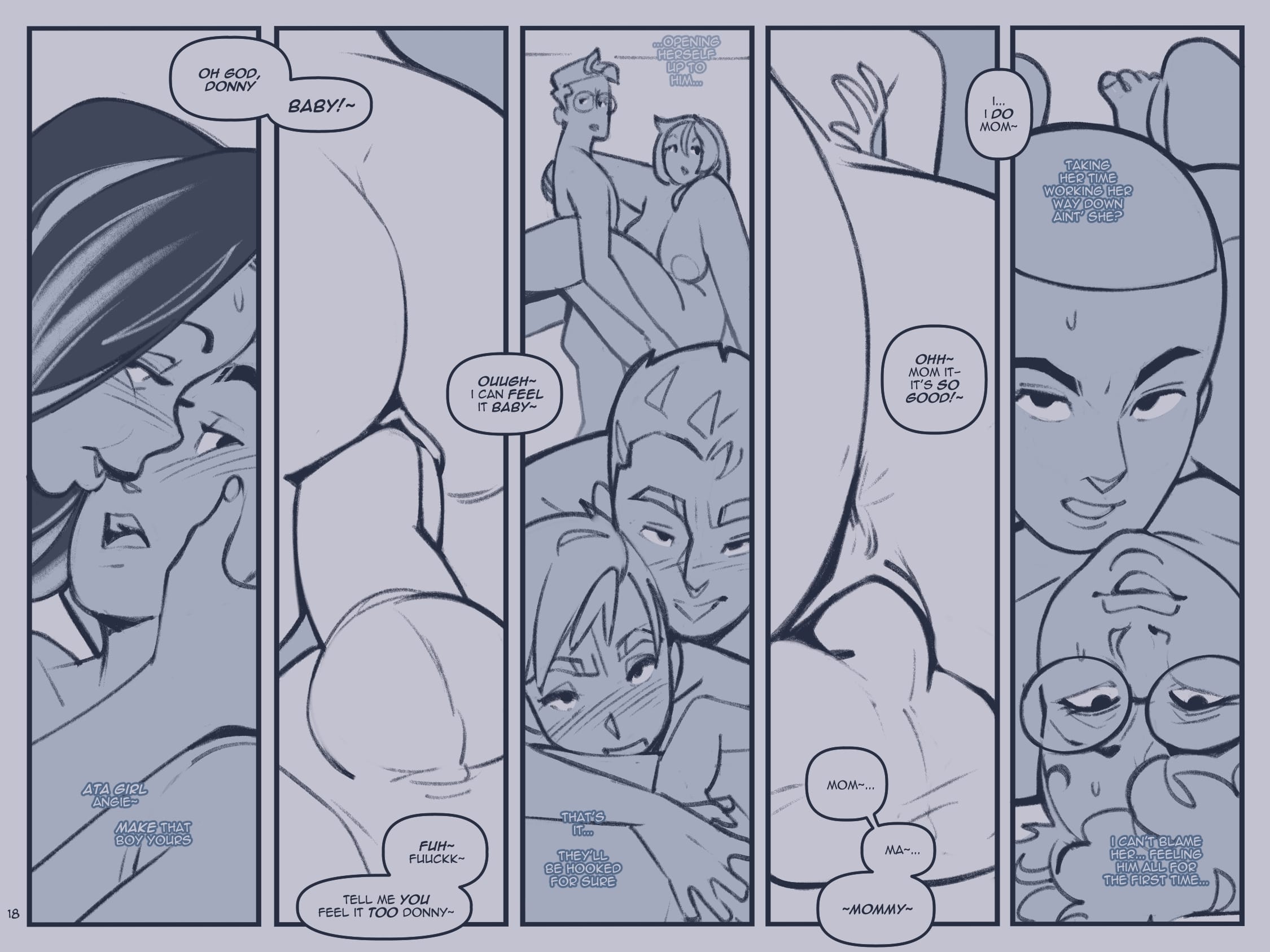Mom Son Club [NotEnoughMilk] Chapter 1 - Page 18