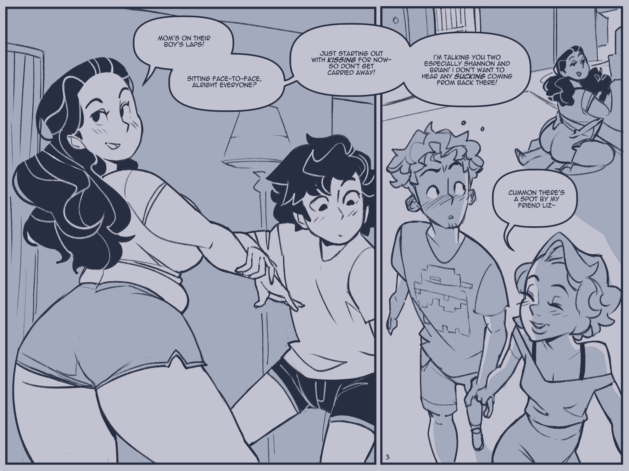 Mom Son Club [NotEnoughMilk] Chapter 1 - Page 3