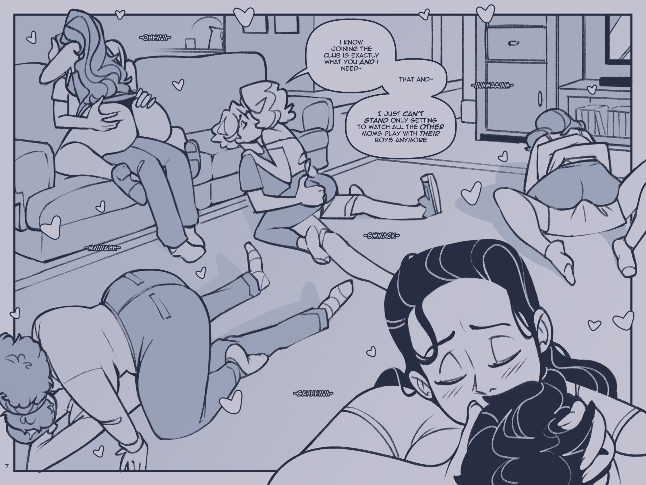 Mom Son Club [NotEnoughMilk] Chapter 1 - Page 7