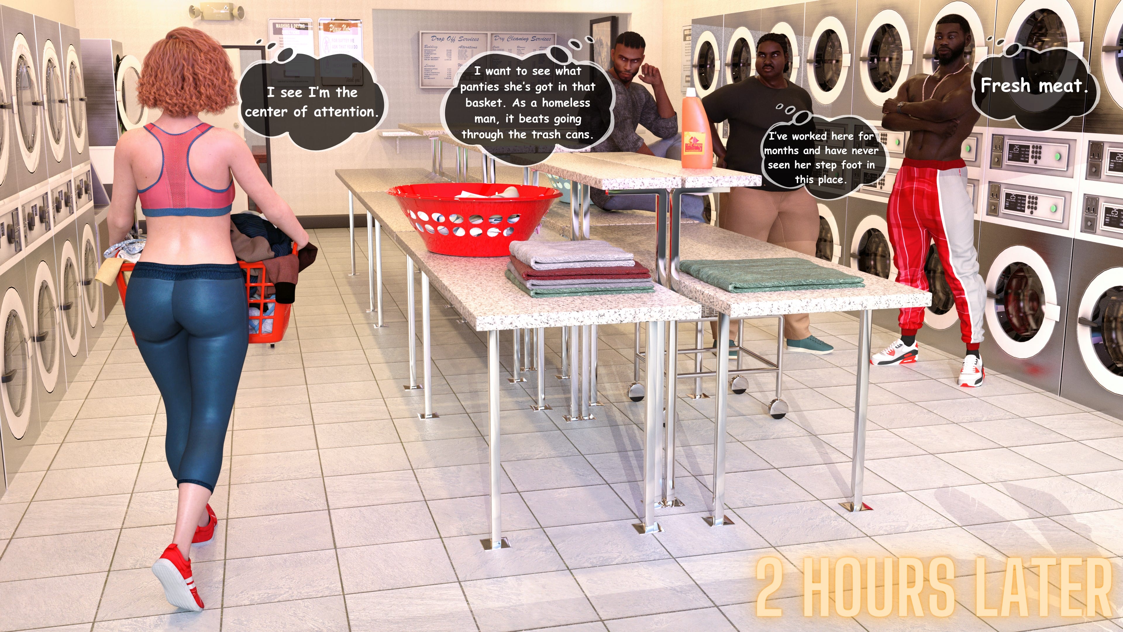 Laundry Day [Mature3DComics] Chapter 1 - Page 4