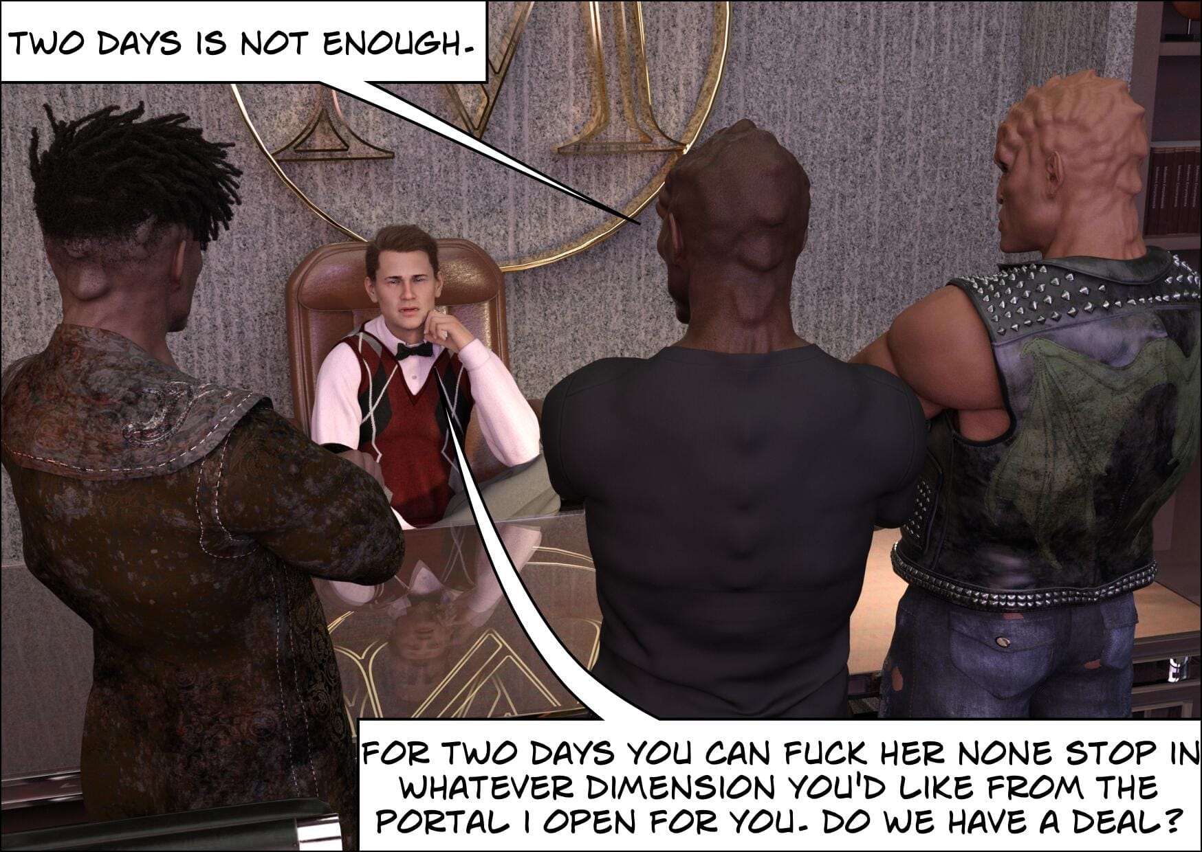 Tanya’s Wish | Alien Invasion [Mature3DComics] Chapter 1 - Page 4