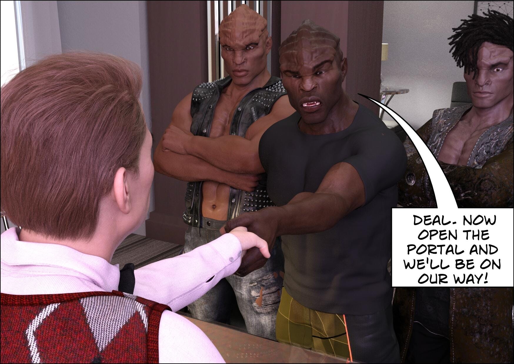 Tanya’s Wish | Alien Invasion [Mature3DComics] Chapter 1 - Page 5