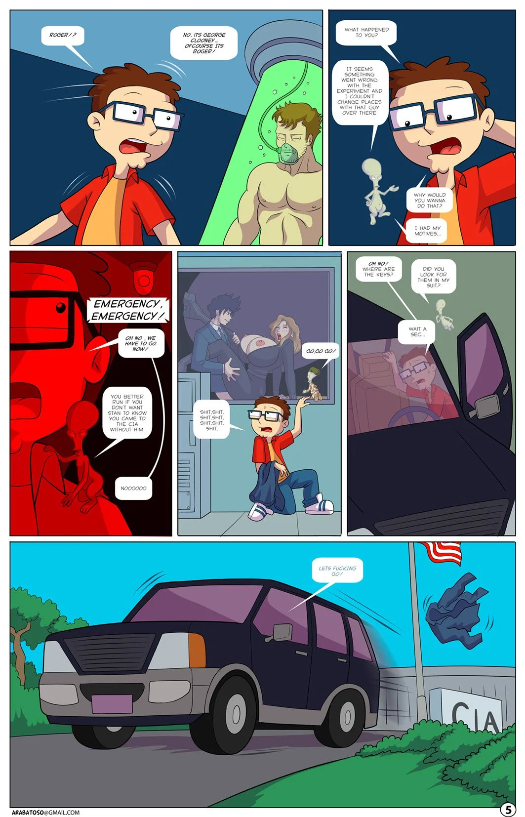 The Tales Of An American Son (American Dad!) [Arabatos] Chapter 1 - Page 6