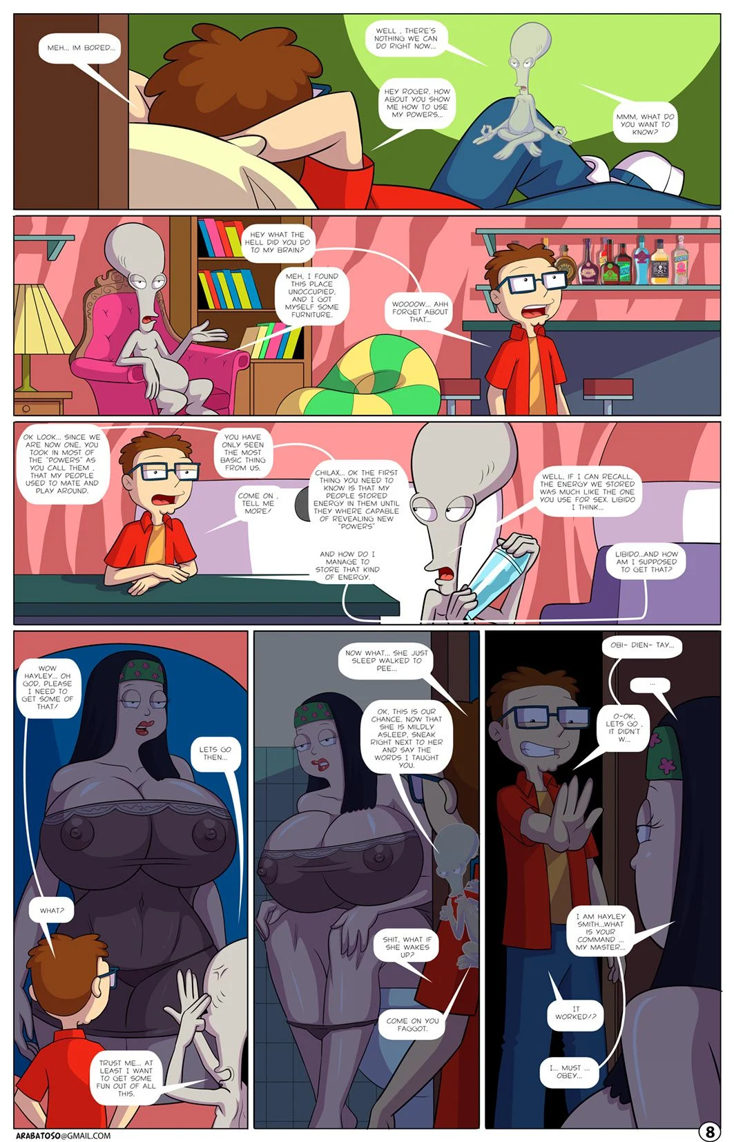 The Tales Of An American Son (American Dad!) [Arabatos] Chapter 1 - Page 9